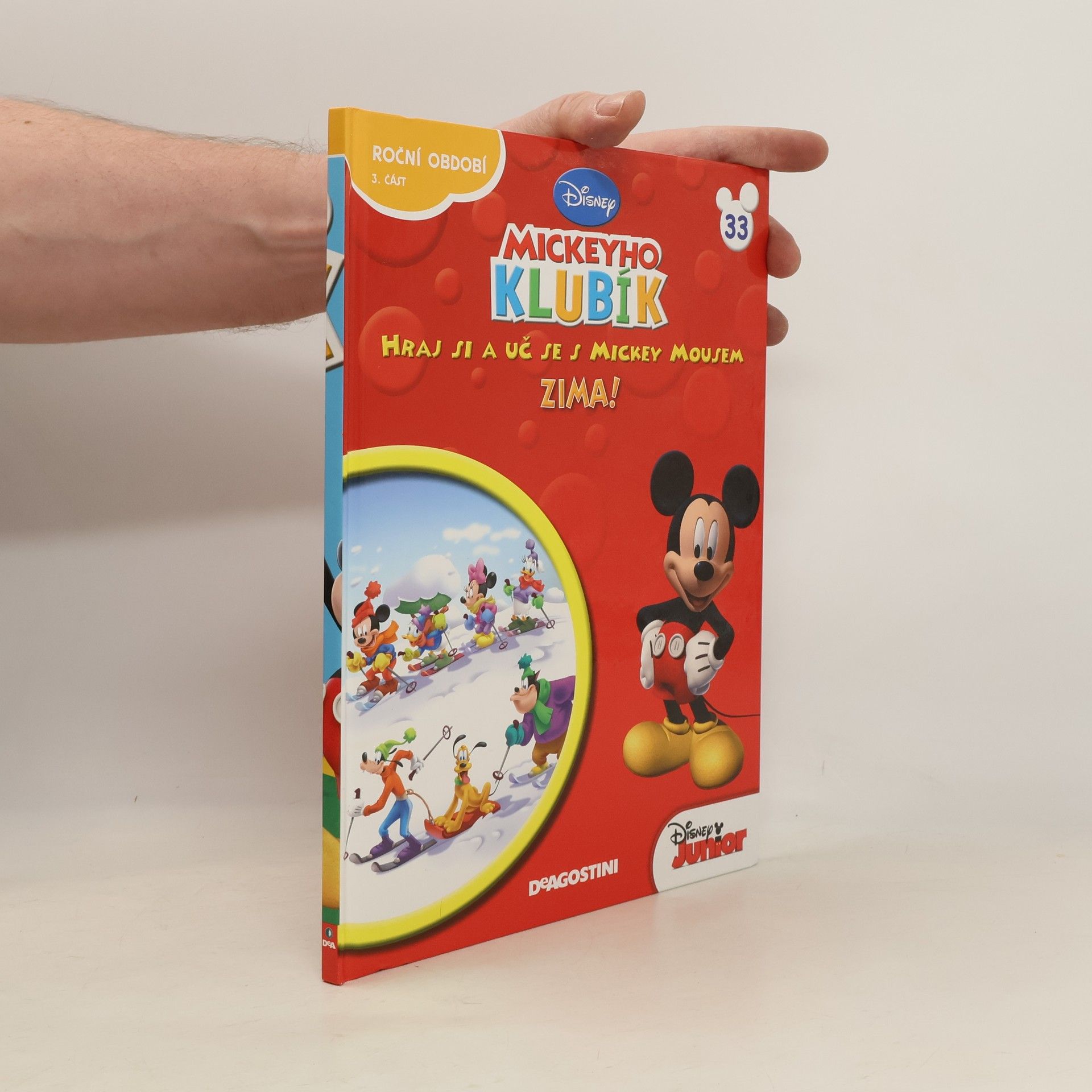 Kolektiv autorů Mickeyho klubík. Hraj si a uč se s Mickey Mousem 33. Zima!
