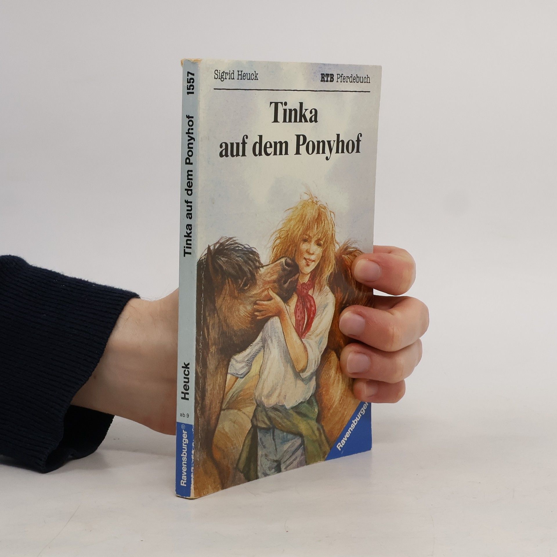Sigrid Heuck Tinka auf dem Ponyhof.