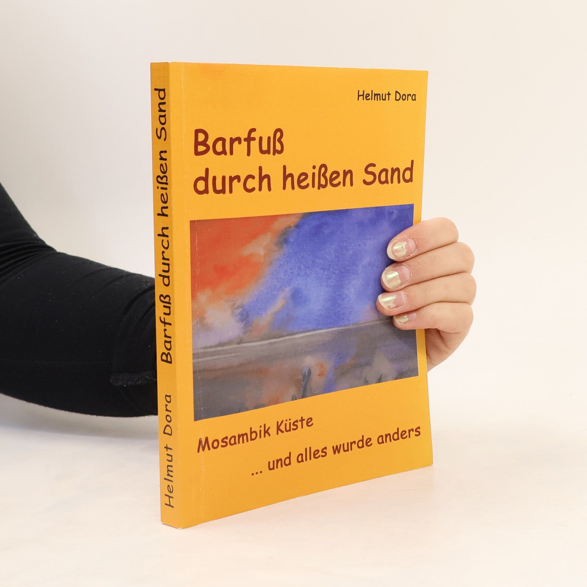 Barfuß durch heißen Sand