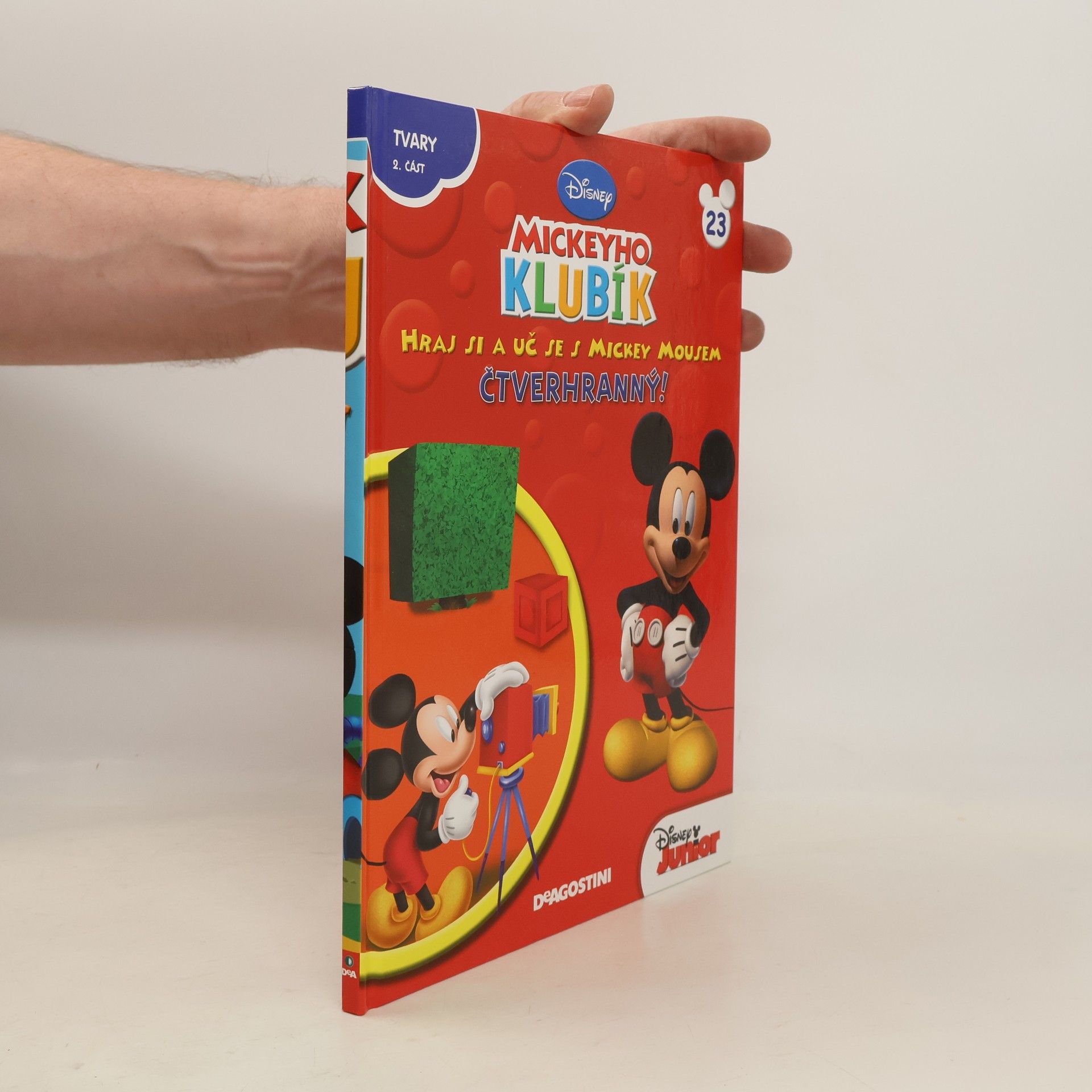 AA.VV. Mickeyho klubík. Hraj si a uč se s Mickey Mousem. Čtverhranný