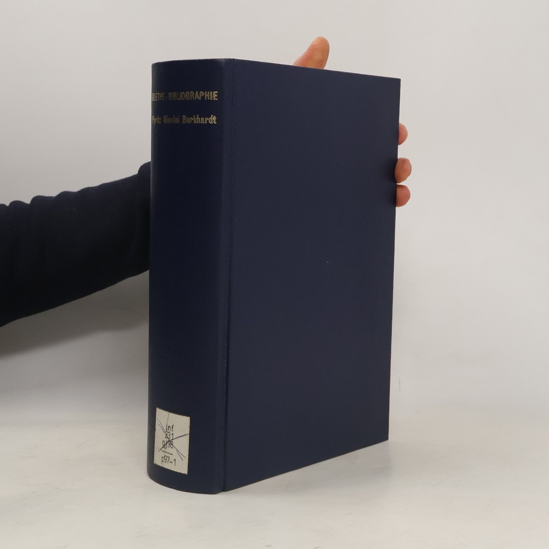 Hans Pyritz  Goethe-Bibliographie