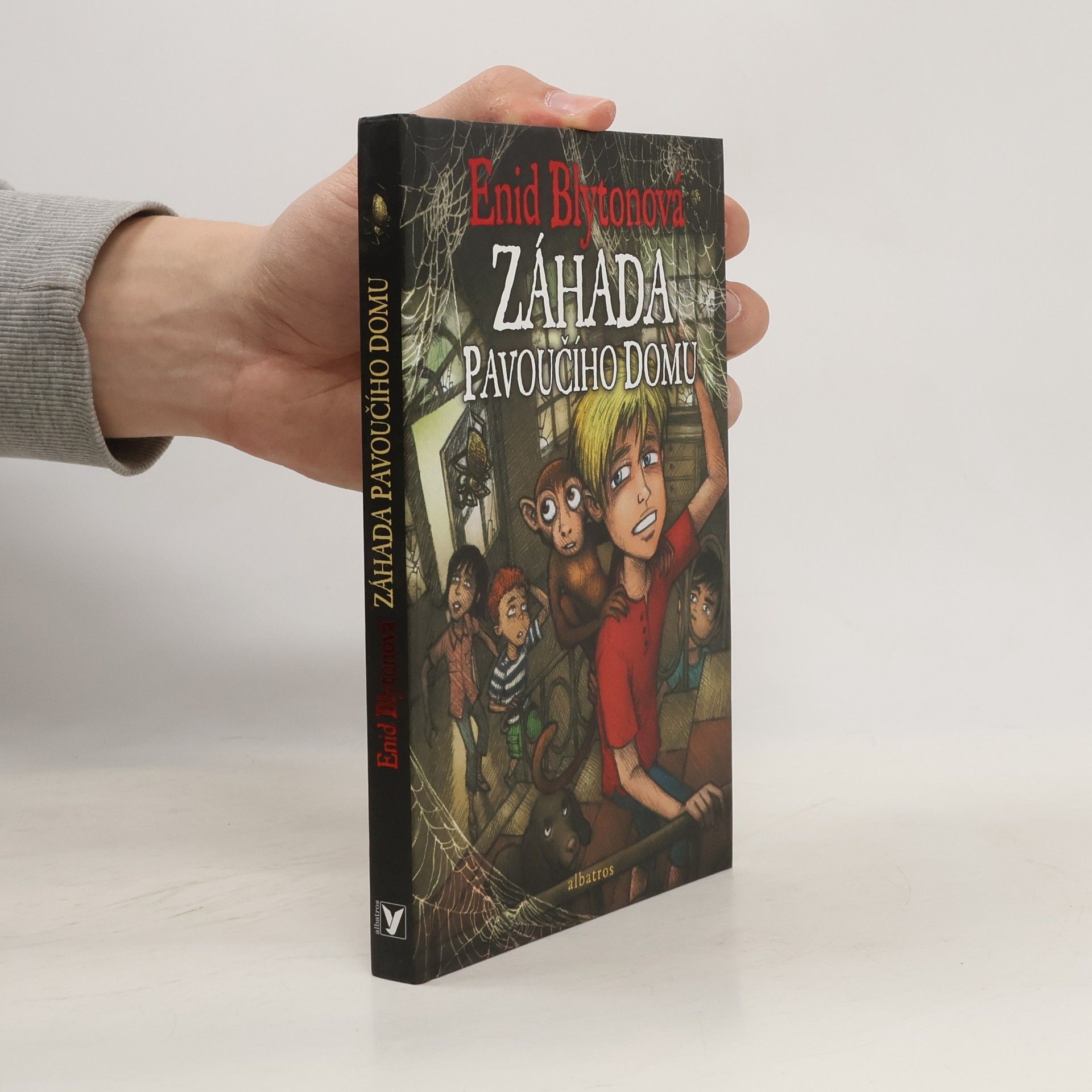 Enid Blyton Záhada Pavoučího domu