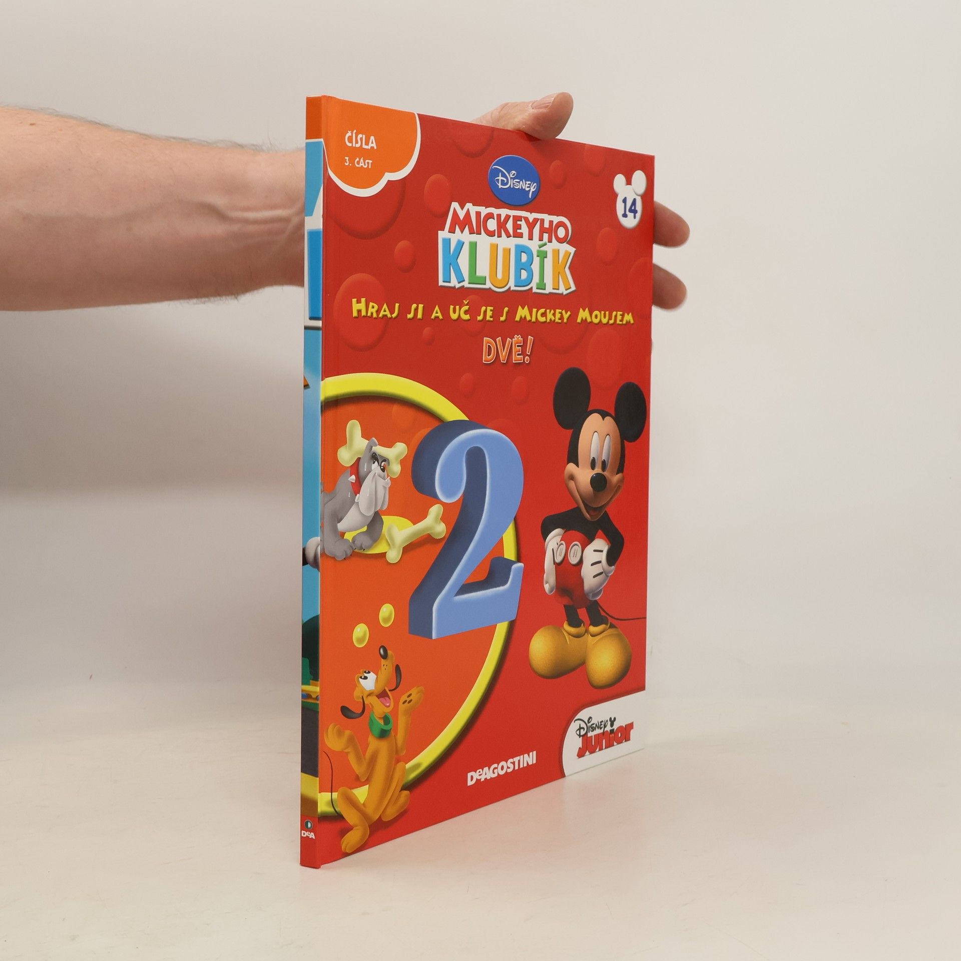 Kolektiv autorů Hraj si a uč se s Mickey Mousem 14. Dvě!