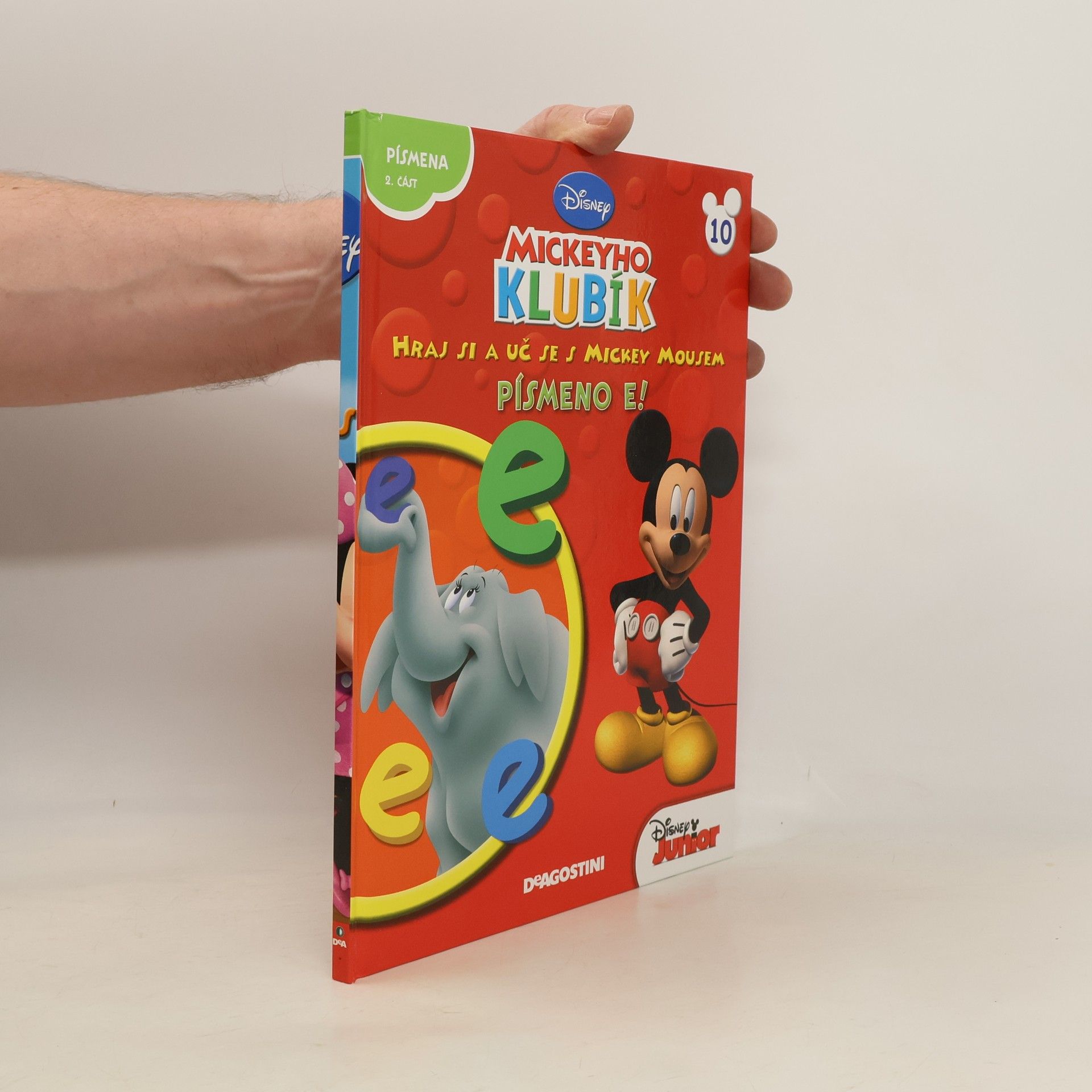 Various authors Hraj si a uč se s Mickey Mousem 10. Písmeno E!