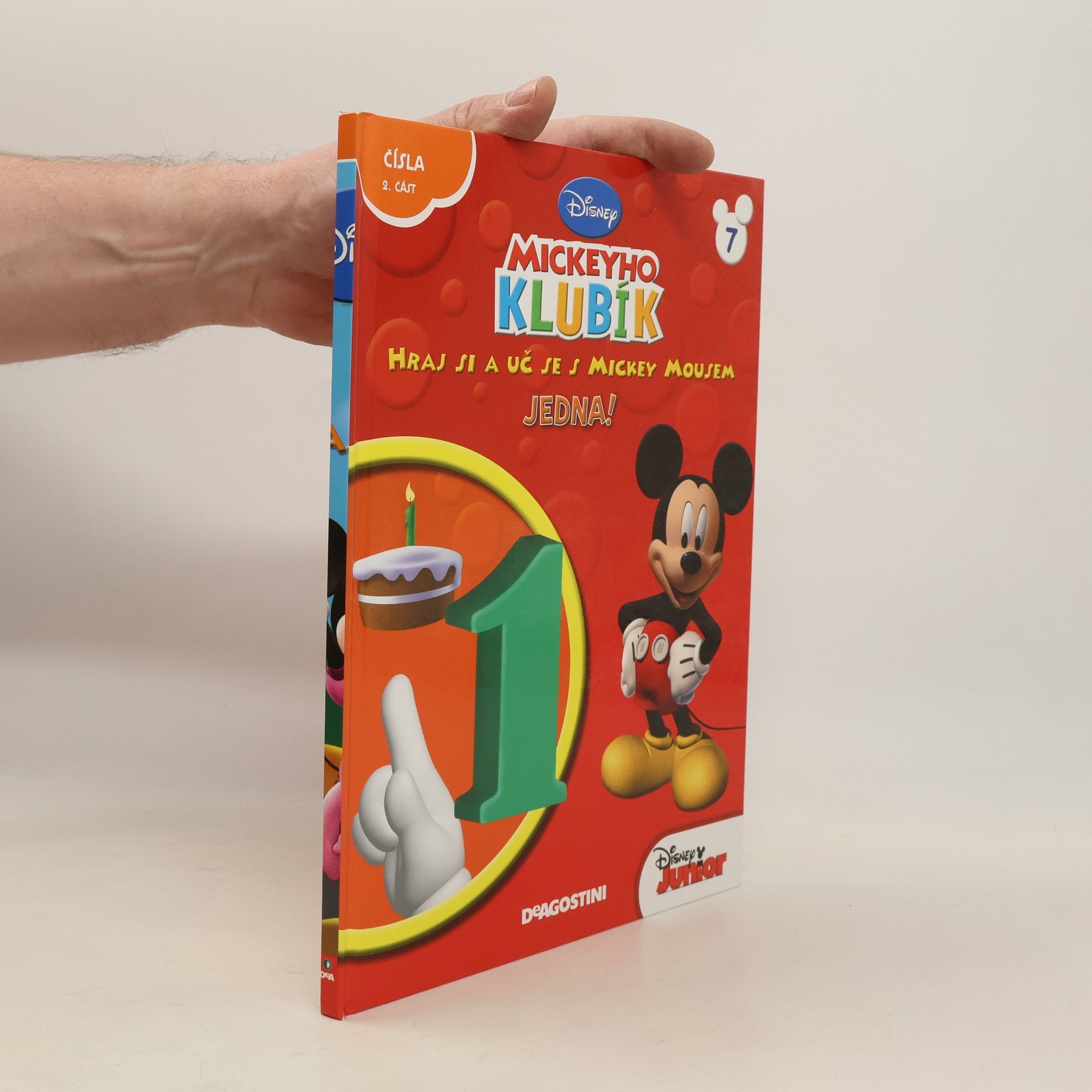 Kolektív autorov Hraj si a uč se s Mickey Mousem 7. Jedna!
