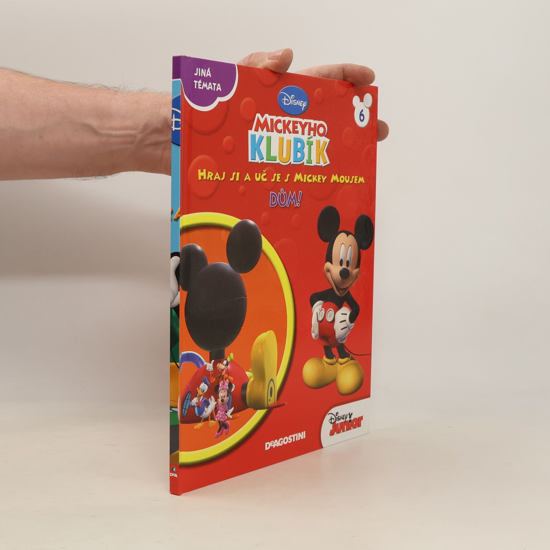 Kolektiv autorů Hraj si a uč se s Mickey Mousem 6. Dům!