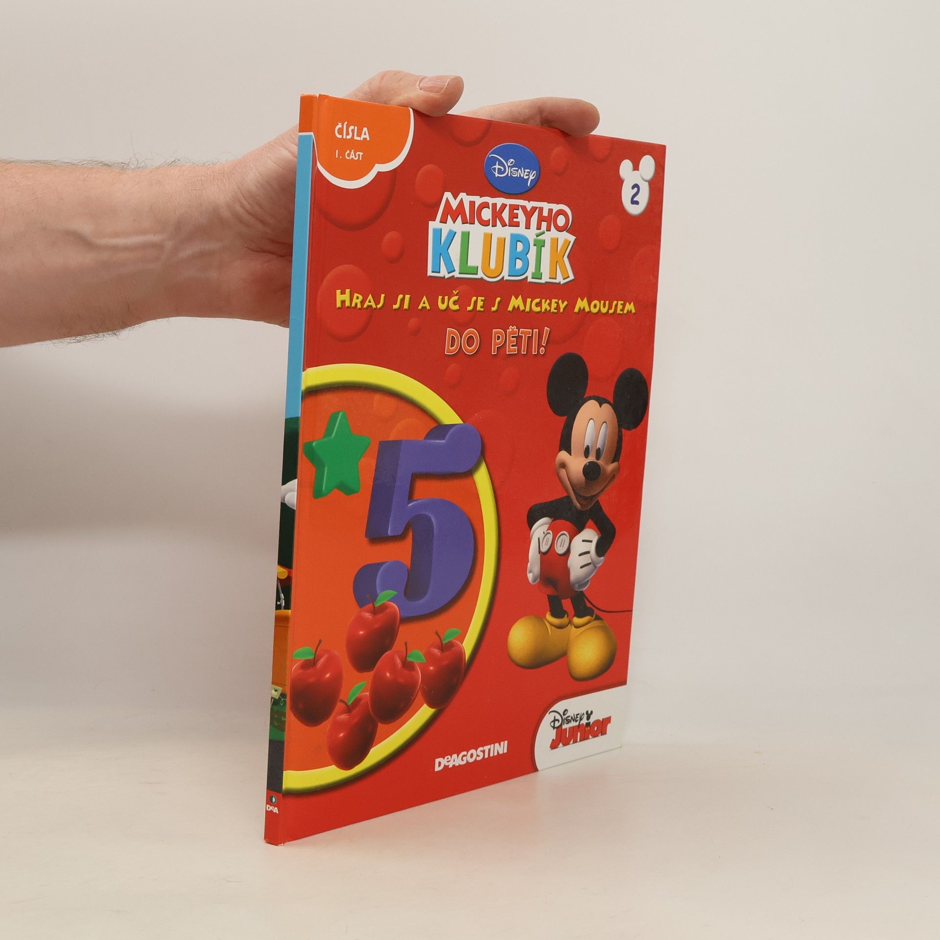 Kolektív autorov Hraj si a uč se s Mickey Mousem 2. Do pěti!