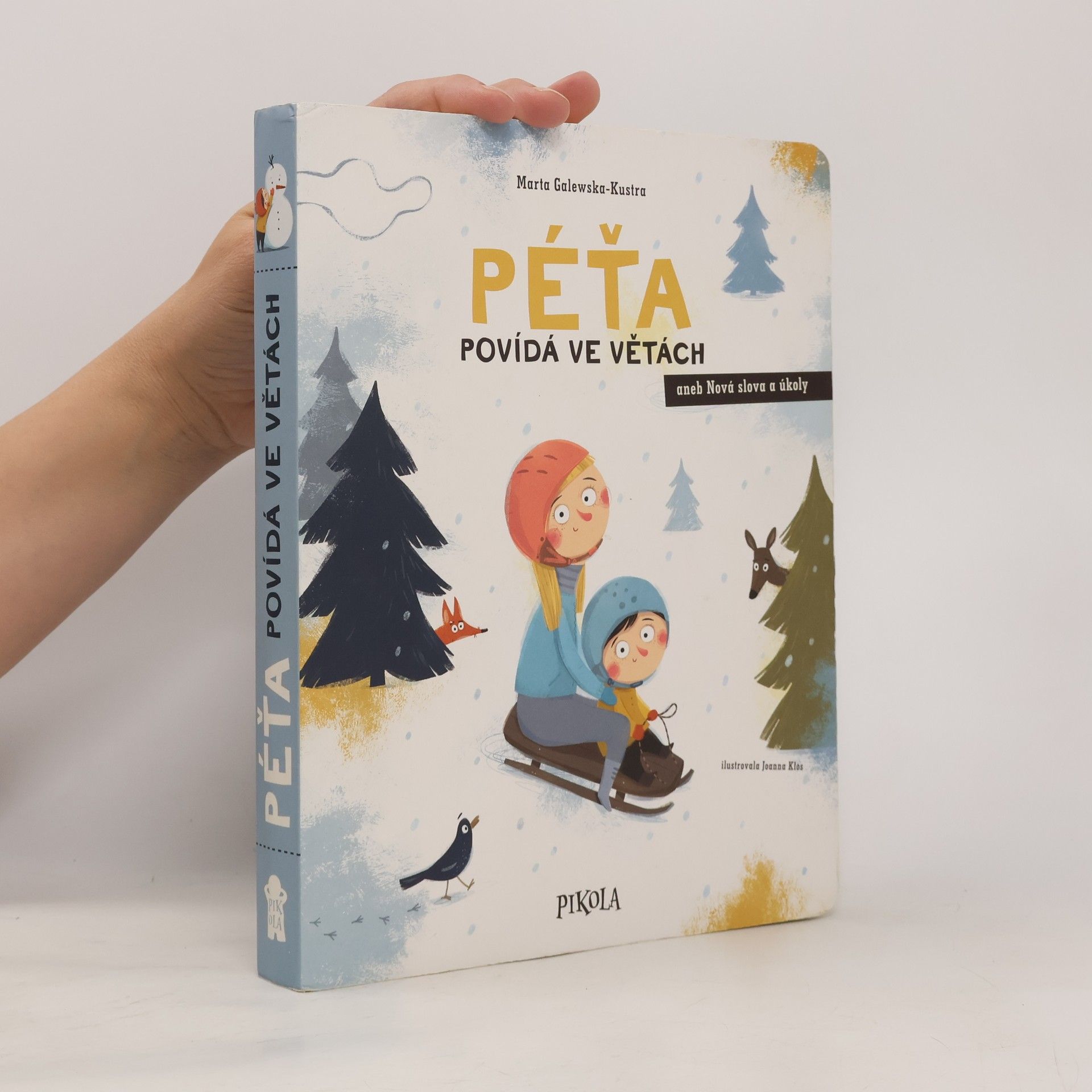 Marta Galewska-Kustra Péťa povídá ve větách aneb Nová slova a úkoly