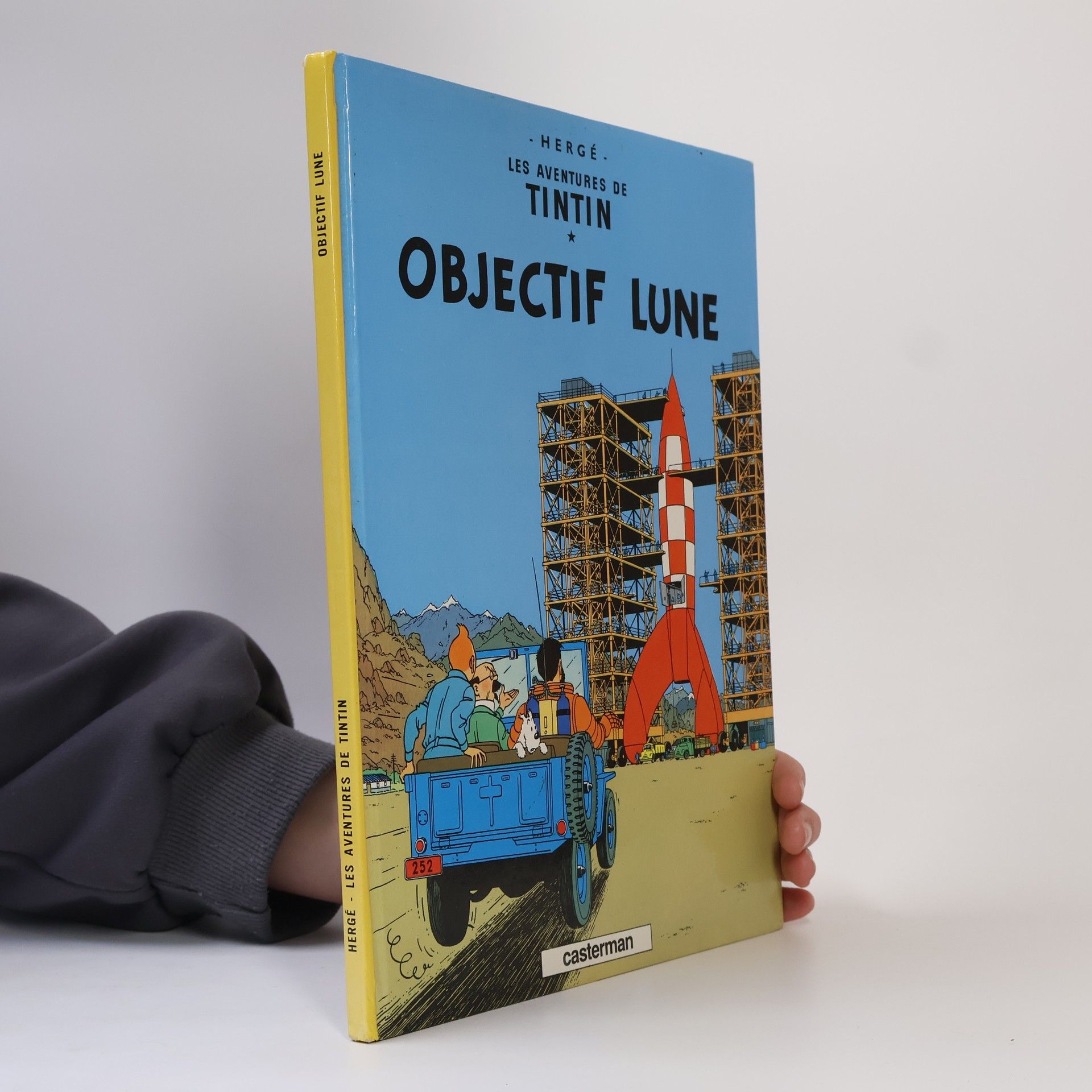 Hergé Tintin Objectif Lune