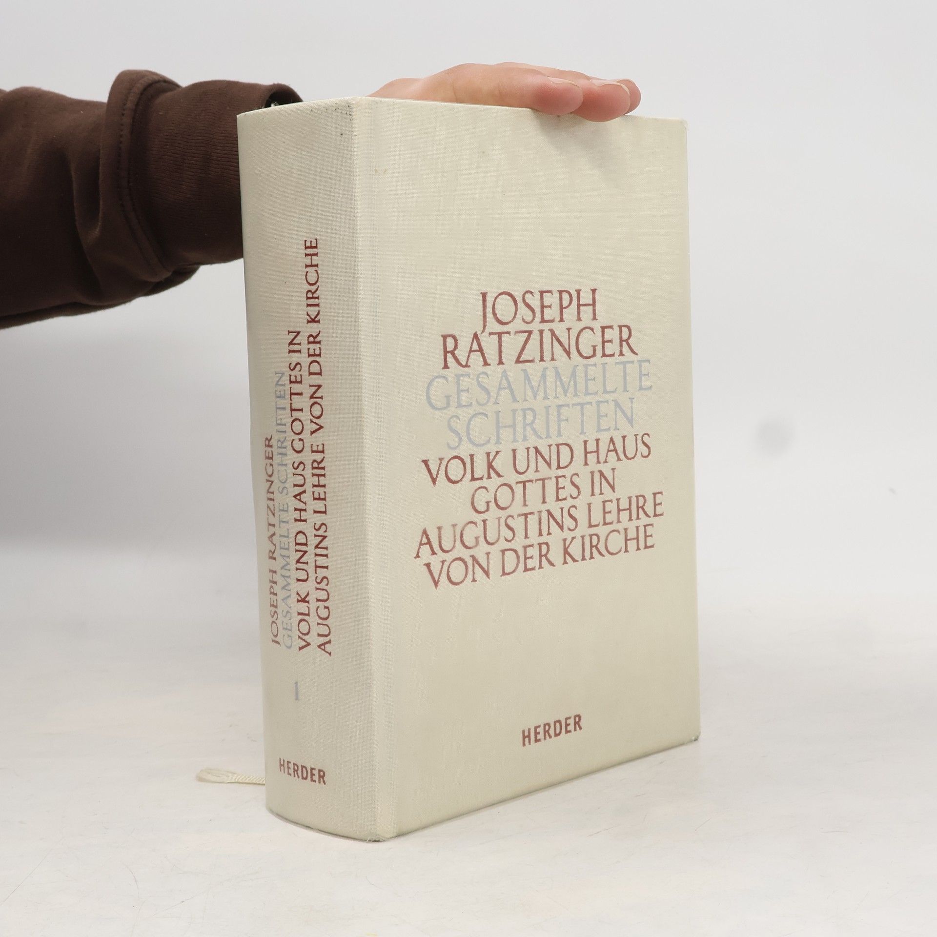 Benedikt XVI. Volk und Haus Gottes in Augustins Lehre von der Kirche