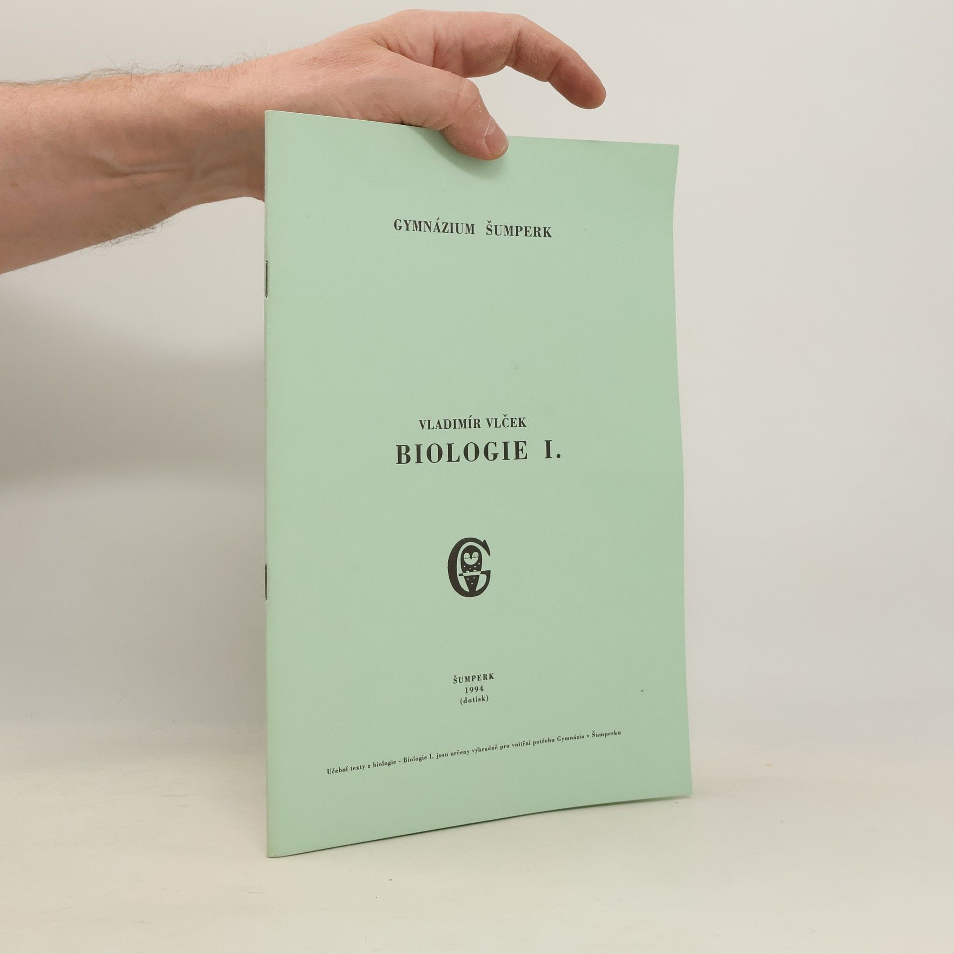 Vladimír Vlček Biologie I.