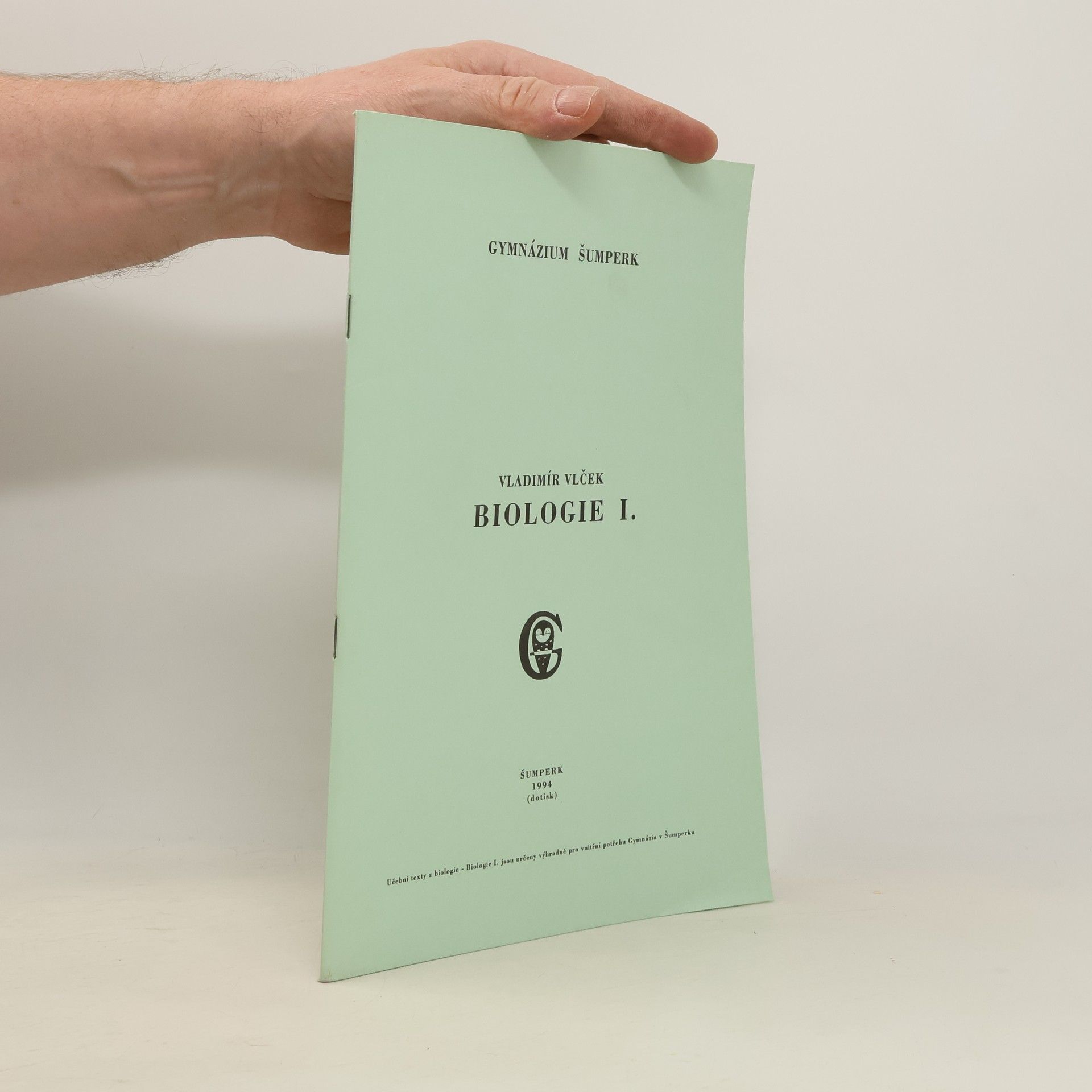 Vladimír Vlček Biologie I.
