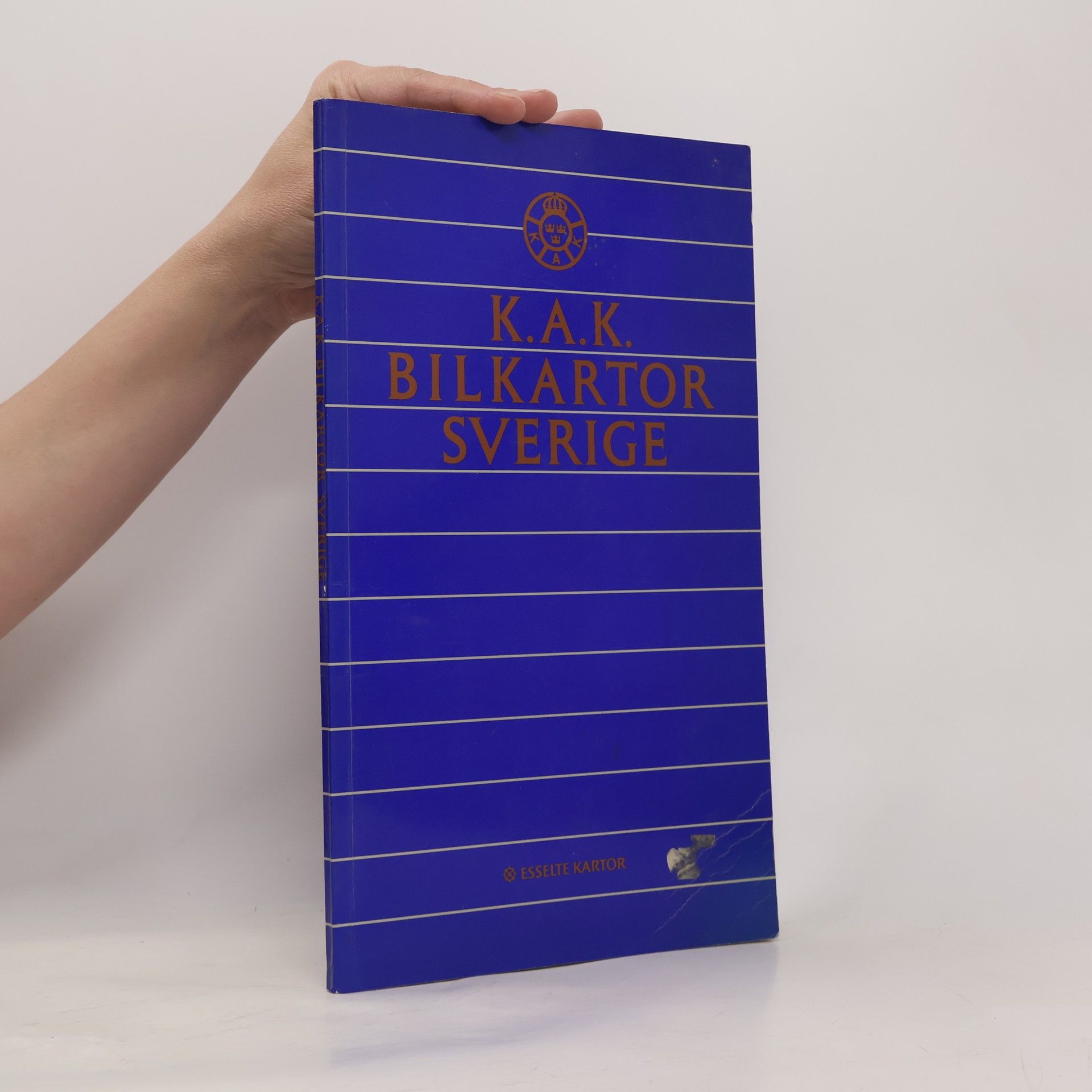Esselte kartor (Firm) K.A.K. bilkartor Sverige