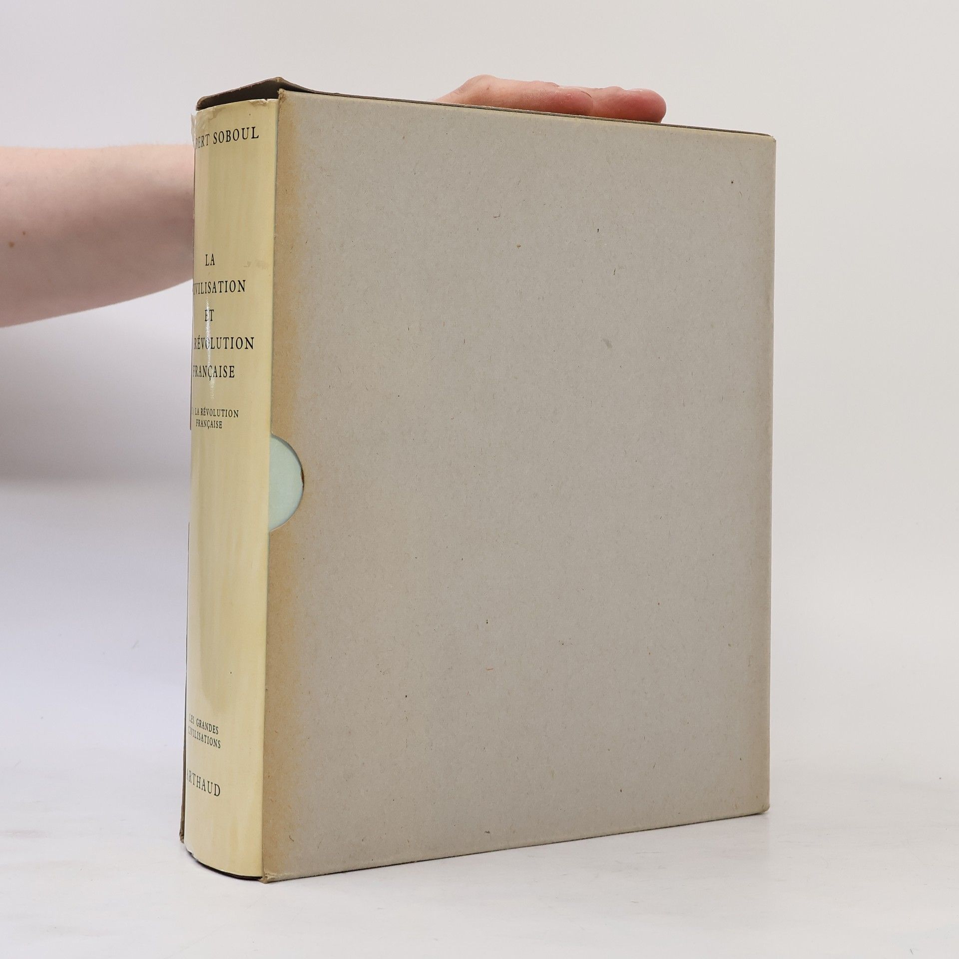 Albert Soboul La révolution française