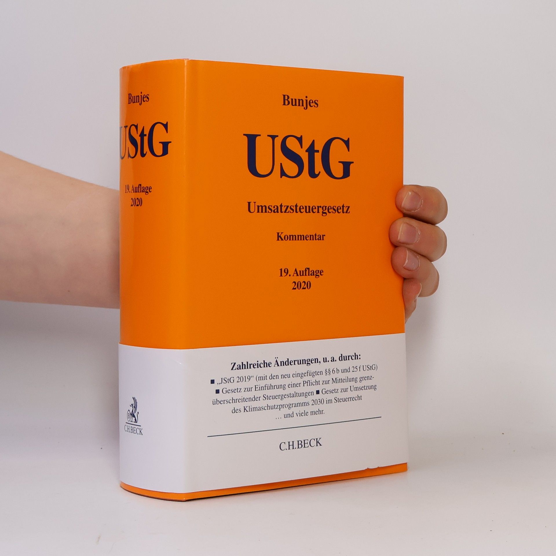 Christian Korn Umsatzsteuergesetz - 19. Auflage 2020