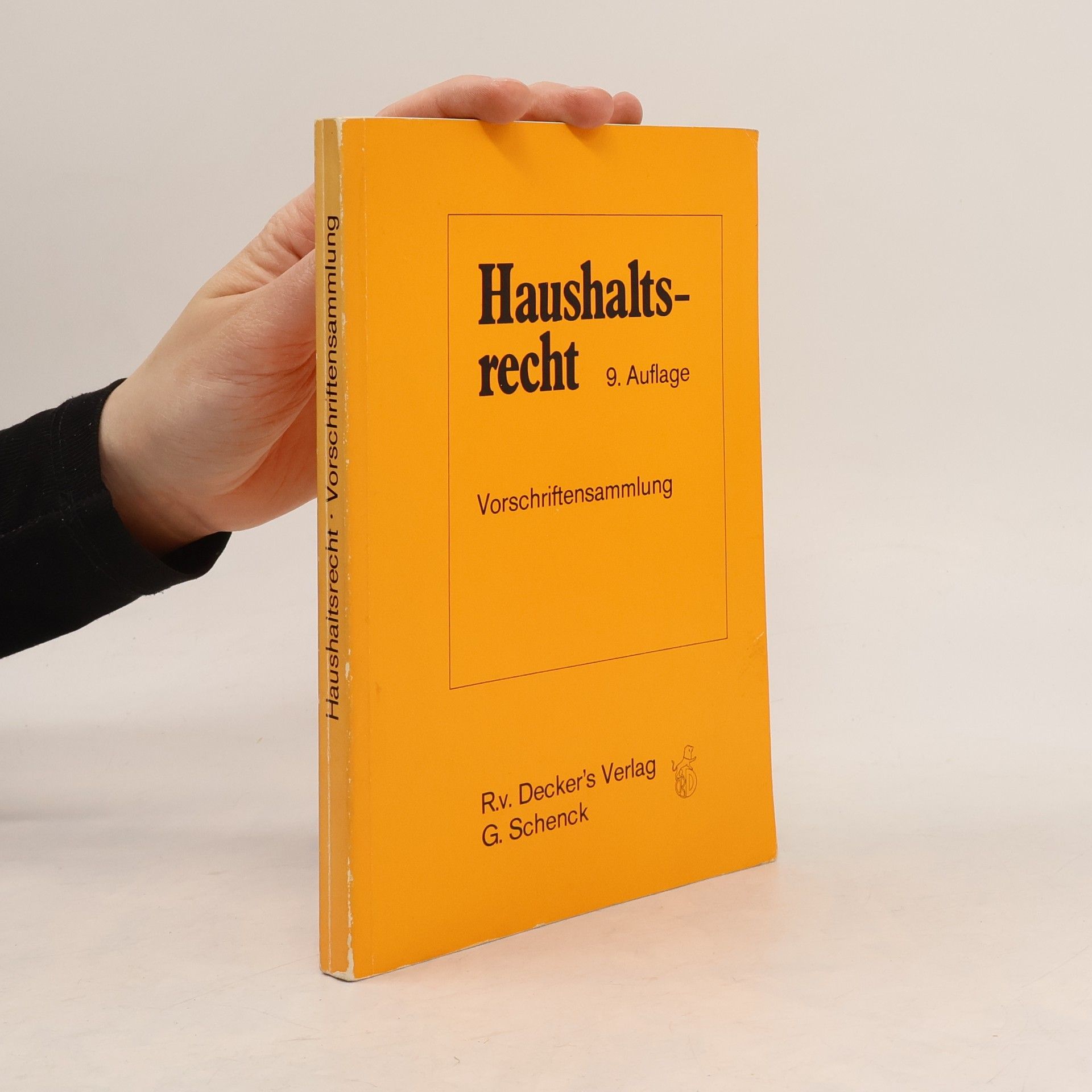 G. Schenck Haushaltsrecht