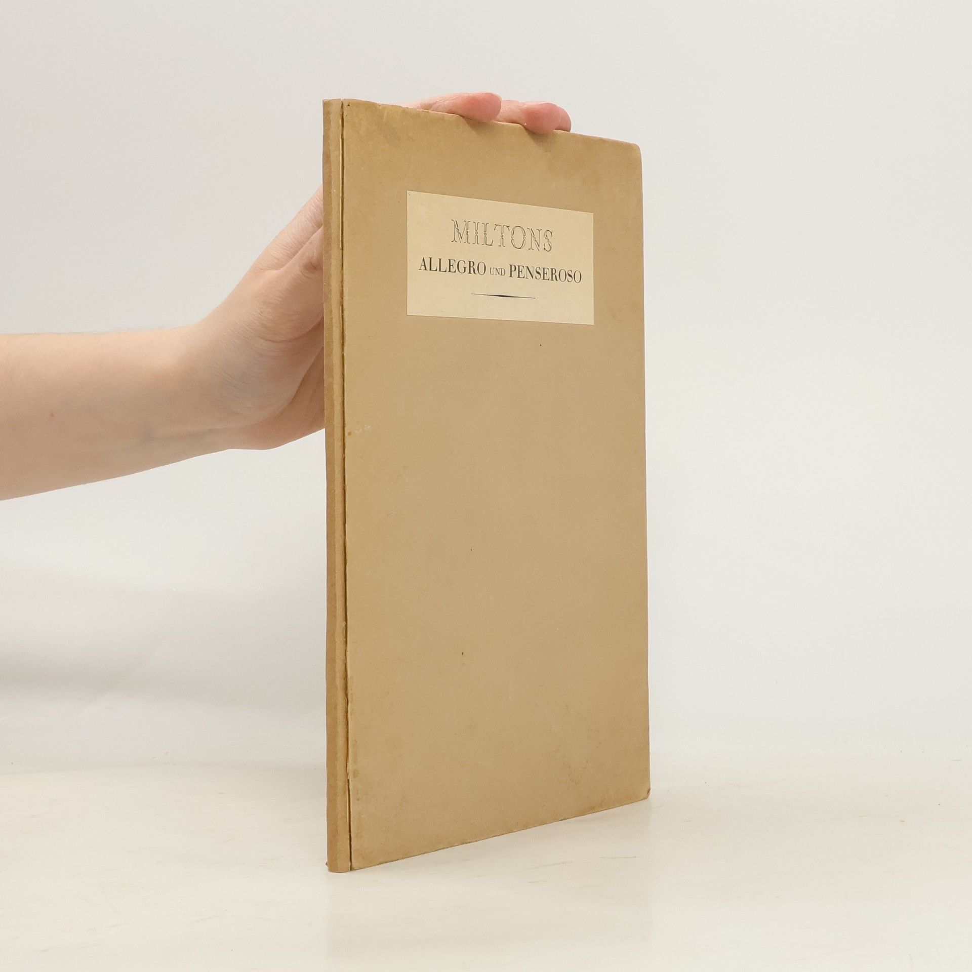 Autorenkollektiv Miltons Allegro und Penseroso