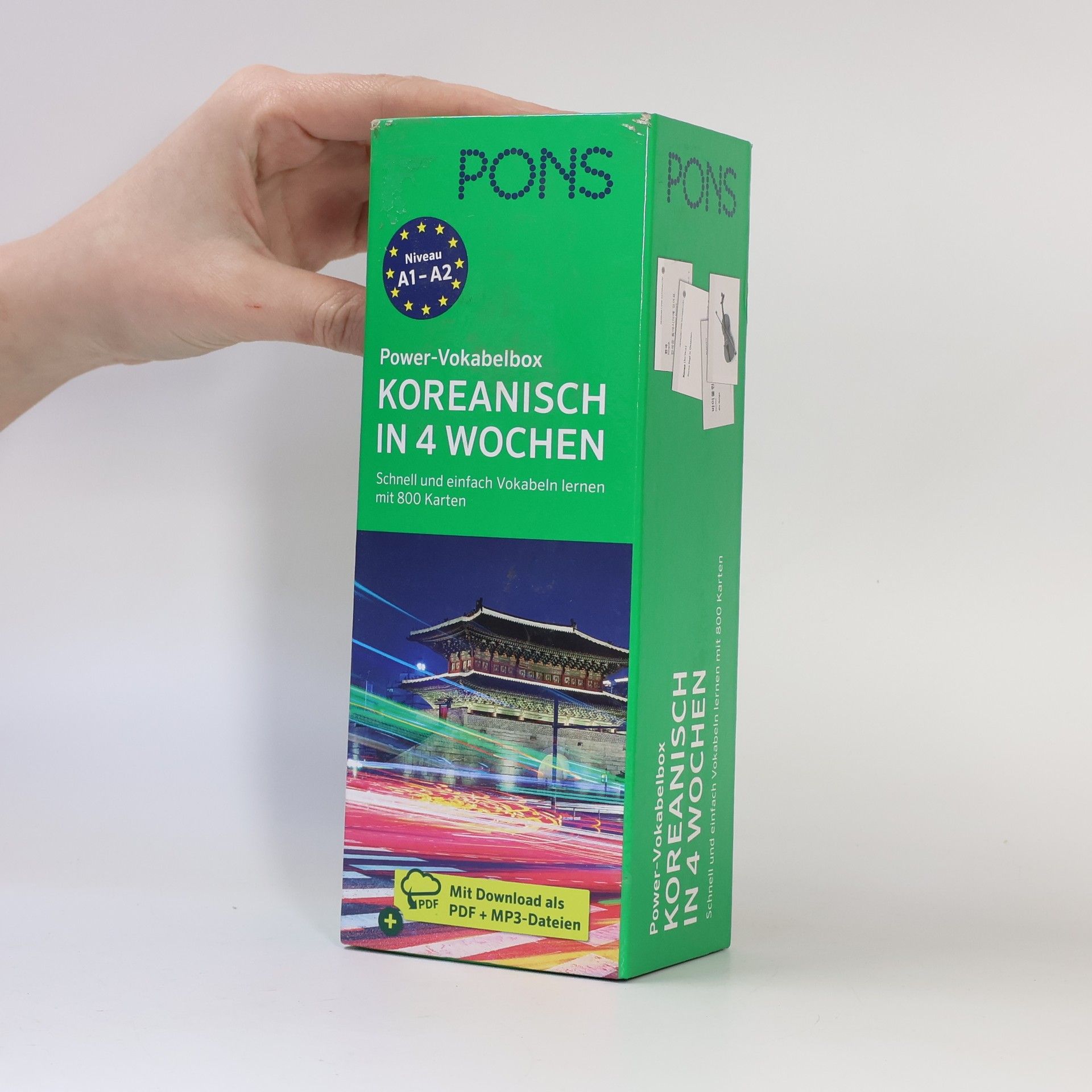 Power-Vokabelbox Koreanisch in 4 Wochen