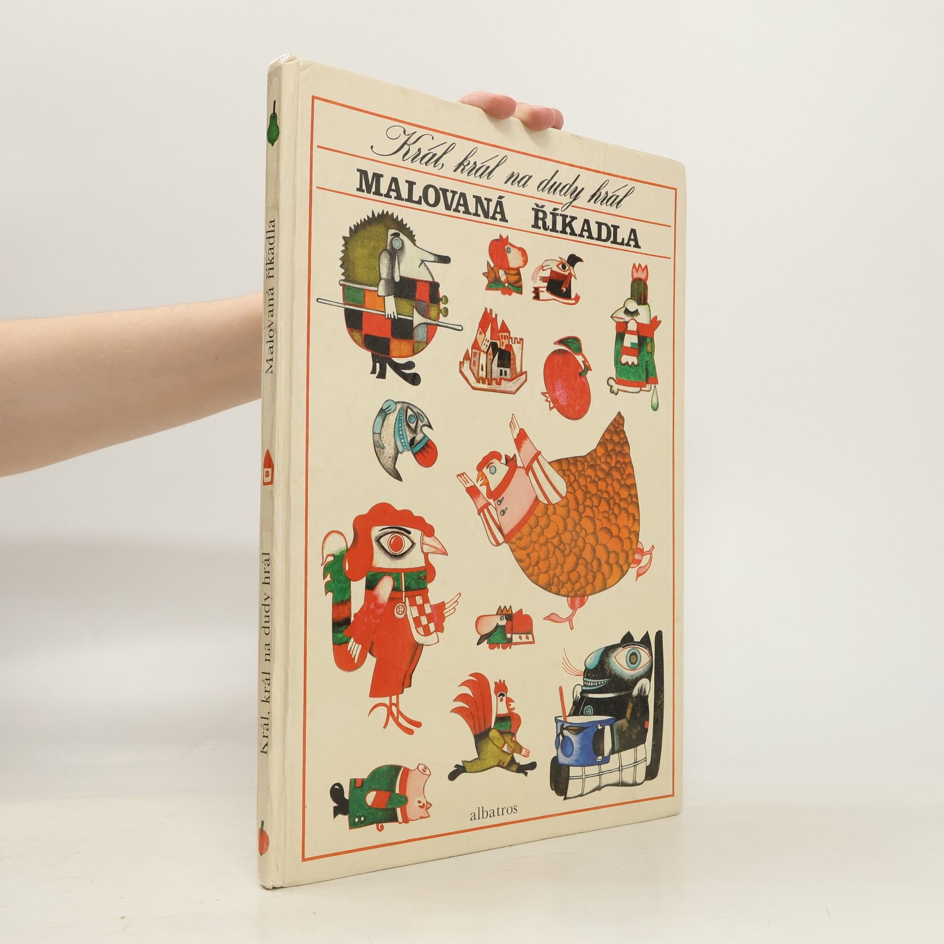 Vladimíra Gebhartová Král, král na dudy hrál. Malovaná říkadla