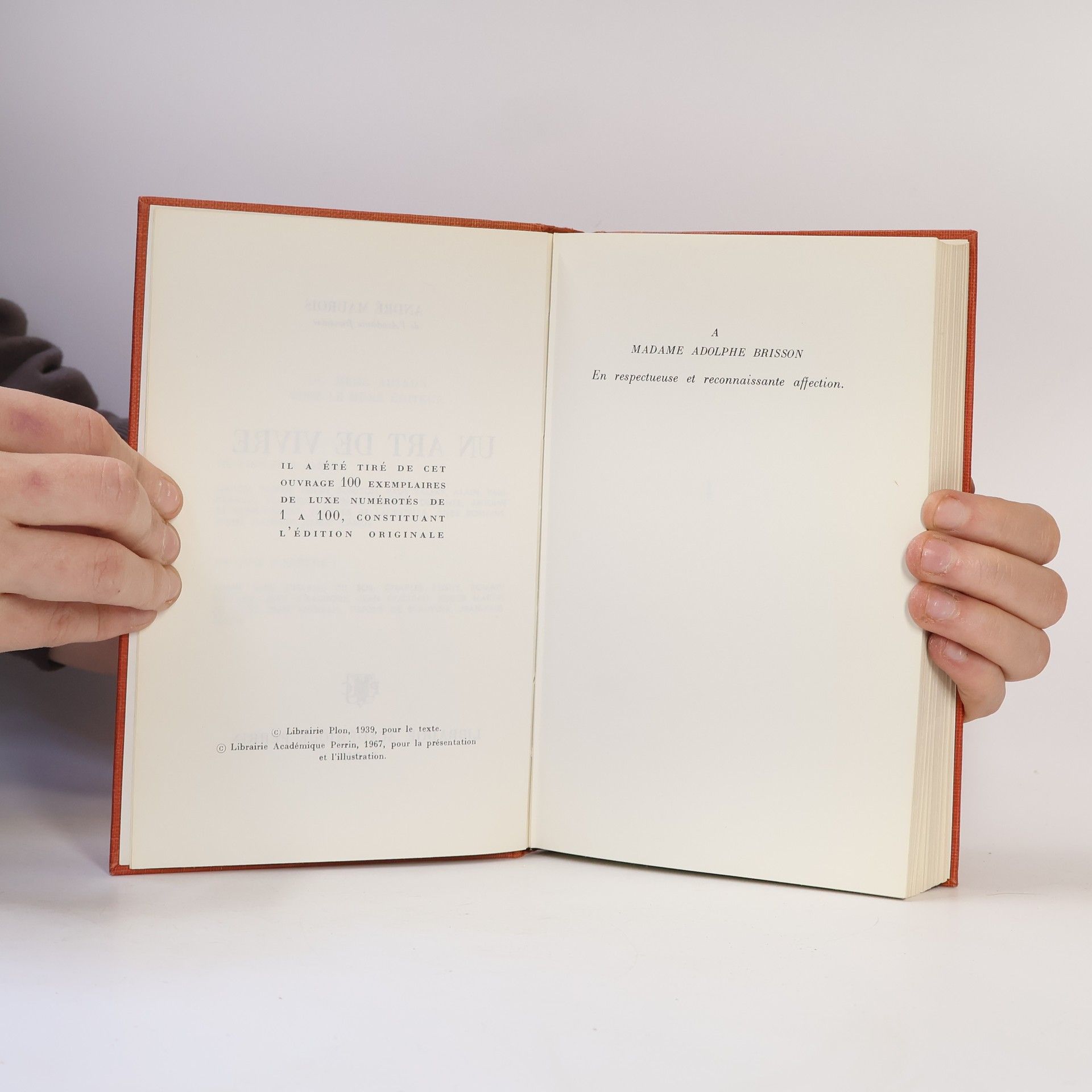 André Maurois Un Art De Vivre