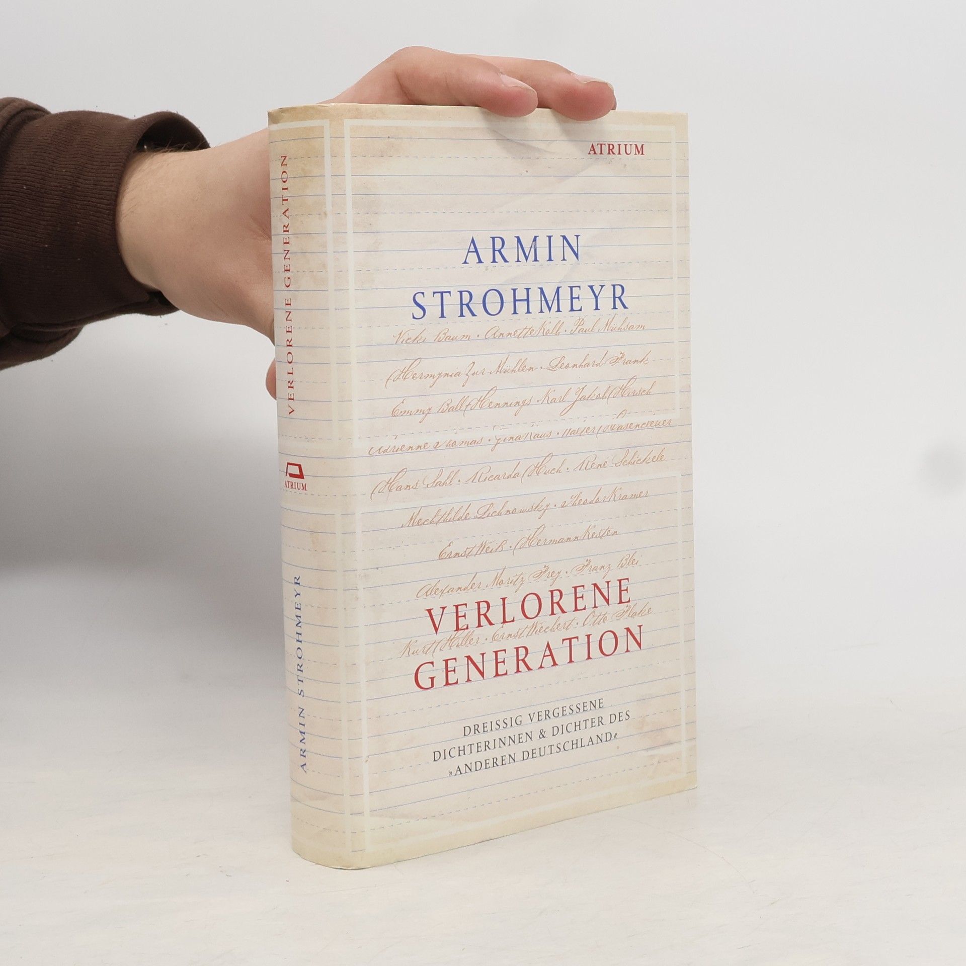 Armin Strohmeyr Verlorene Generation