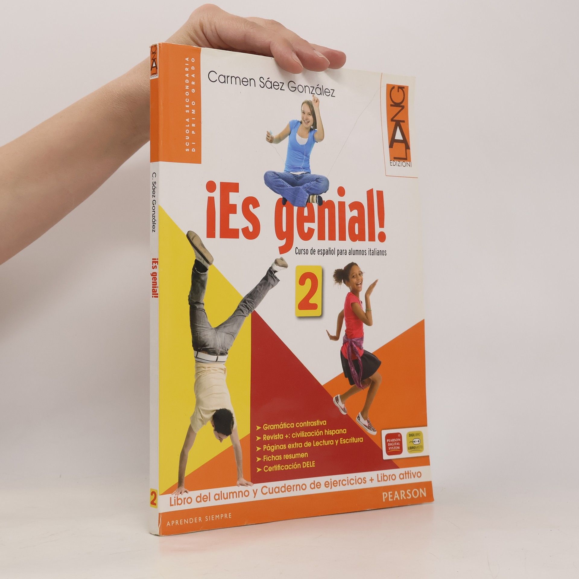 Carmen Sáez González  ¡Es genial! Con espansione online. Per la Scuola media. Con DVD