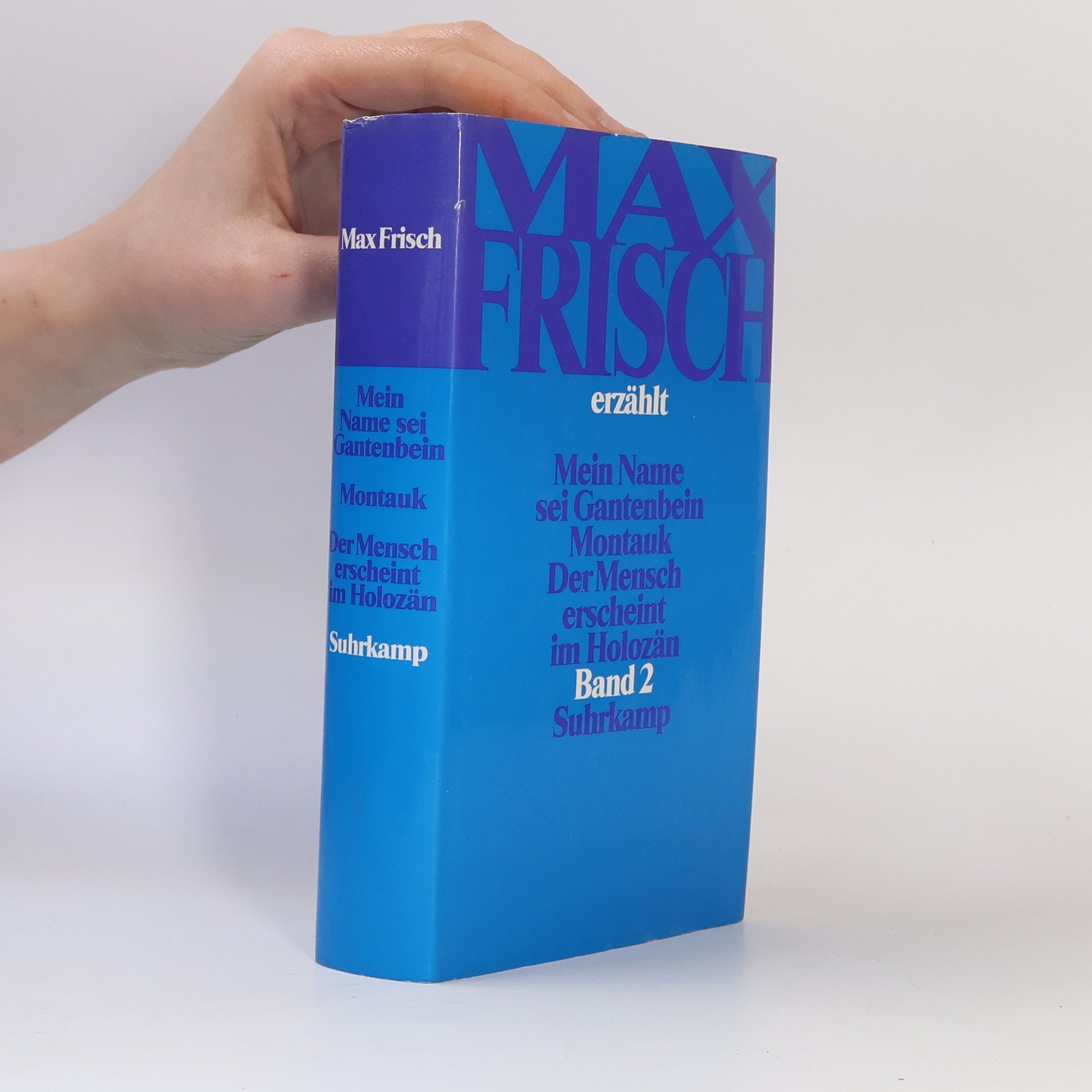 Max Frisch Max Frisch erzählt, 2 Bde.. Stiller; Homo Faber; Mein Name sei Gantenbein; Montauk; Der Mensch erscheint im Holozän. Die großen Romane u. Erzählungen