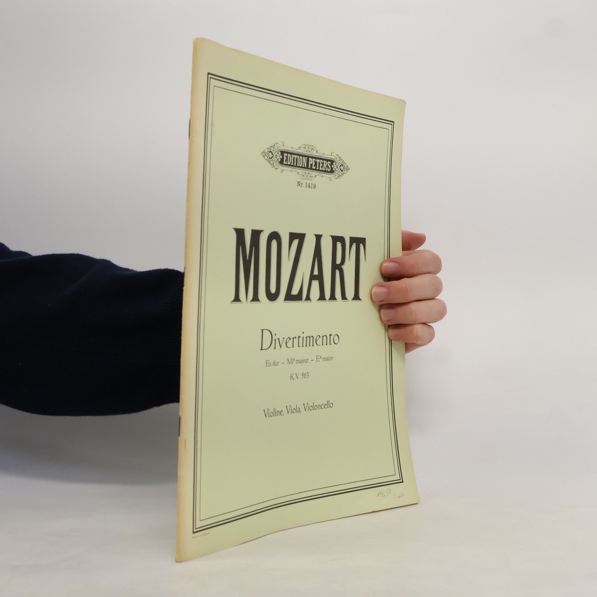 Wolfgang Amadeus Mozart Wolfgang Amadeus. Mozart - Divertimento