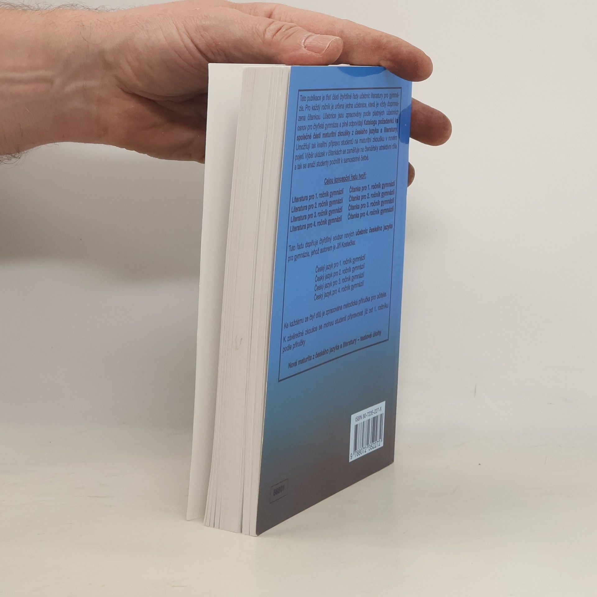 Josef Soukal Literatura pro III. ročník gymnázií