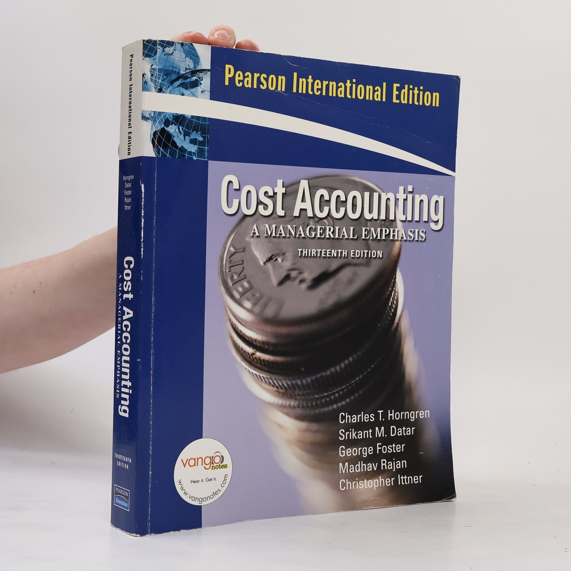 Charles Thomas Horngren Pearson International Edition: Cost Accounting