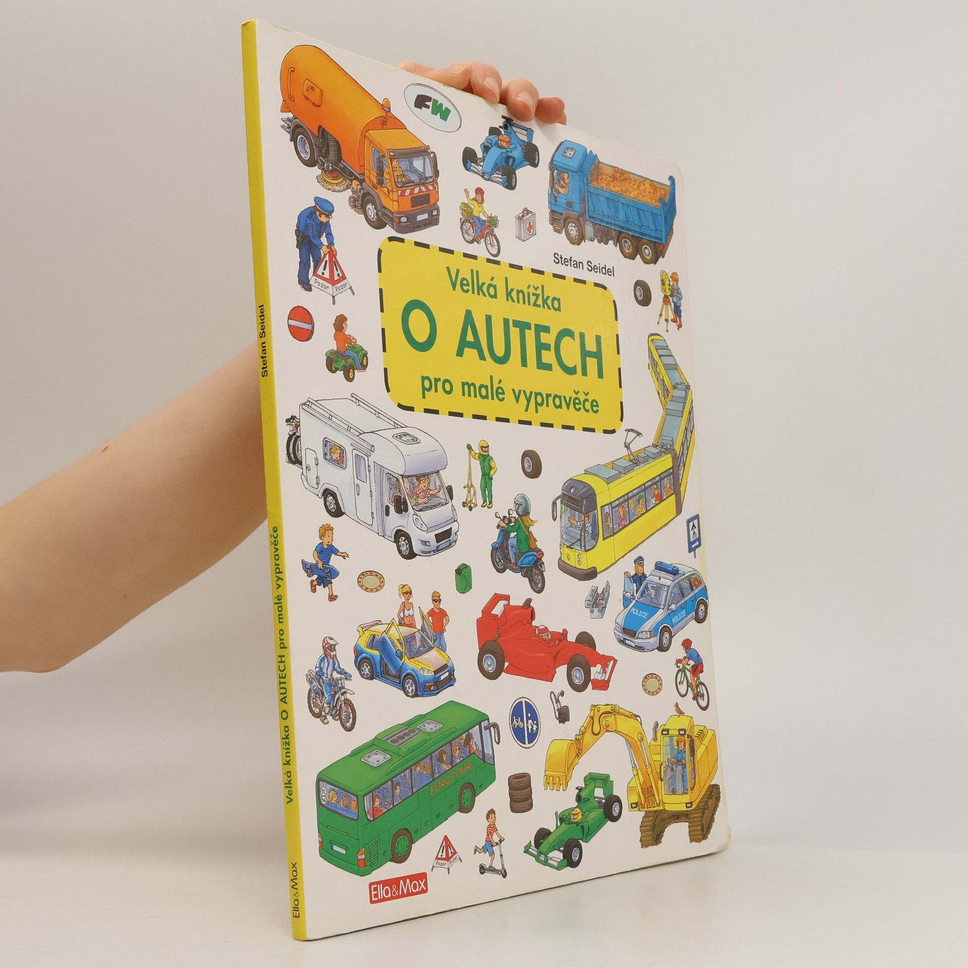 Stefan Seidel Velká knížka o autech pro malé vypravěče