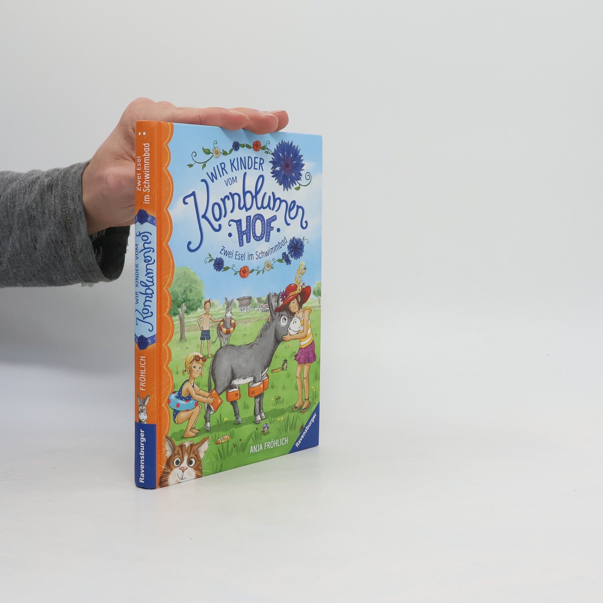 Anja Fröhlich Wir Kinder vom Kornblumenhof: Zwei Esel im Schwimmbad