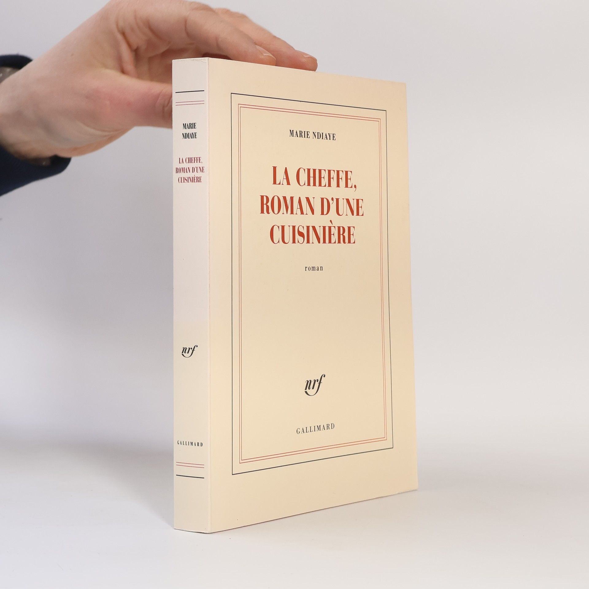 Marie NDiaye La cheffe, roman d'une cuisinière