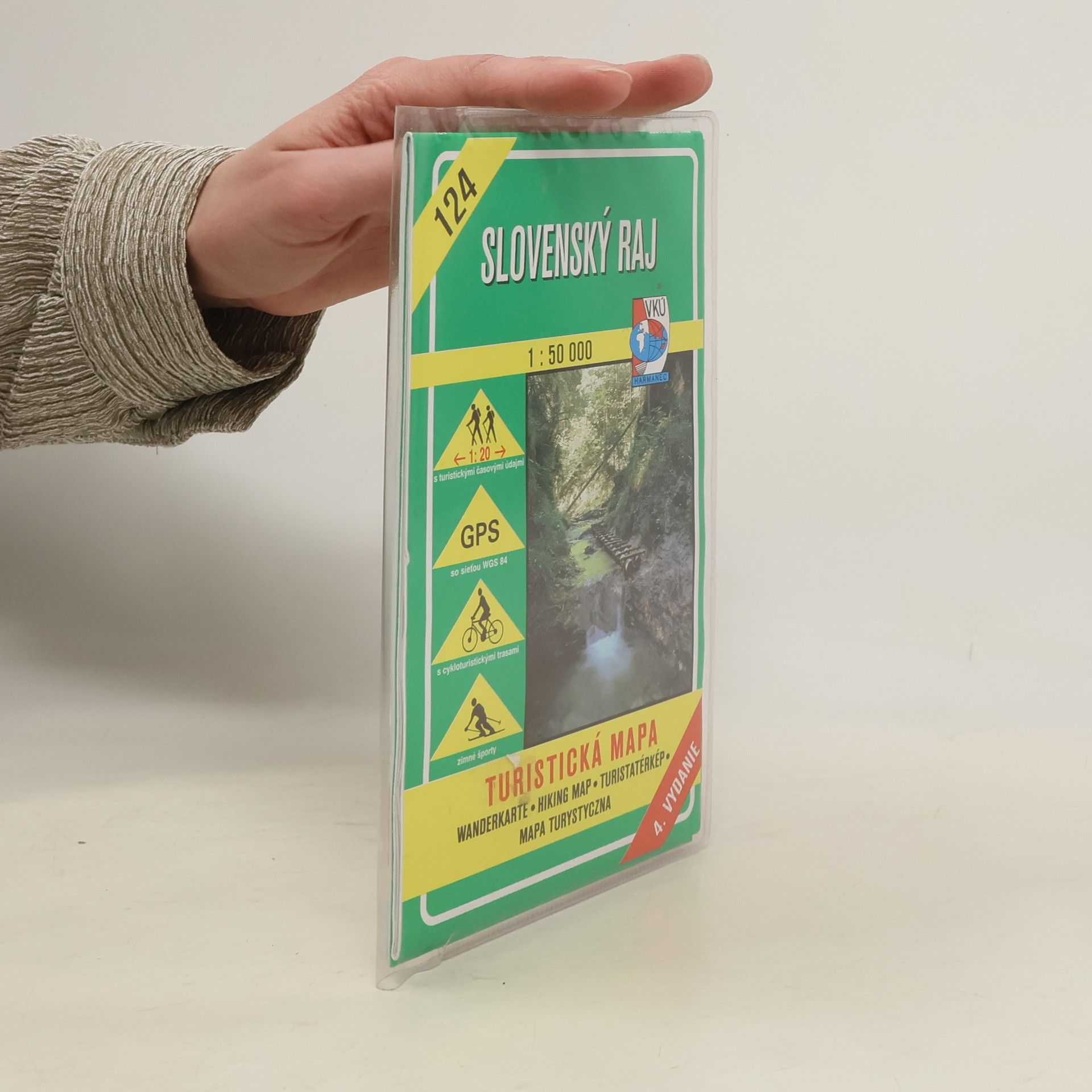 Jana Bertanová Turistická mapa - Slovenský raj