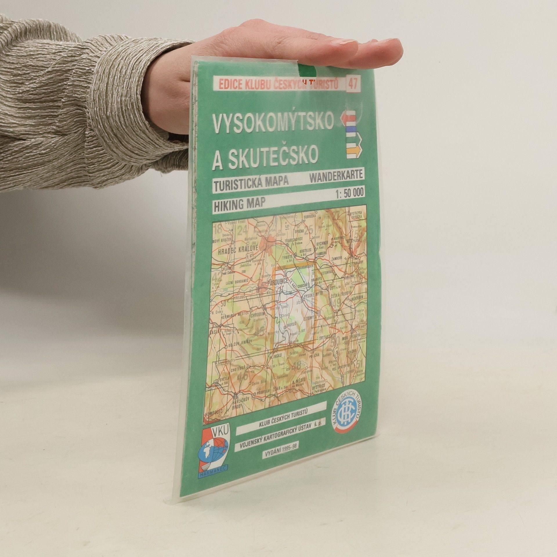 Autorenkollektiv Vysokomýtsko a Skutečsko turistická mapa