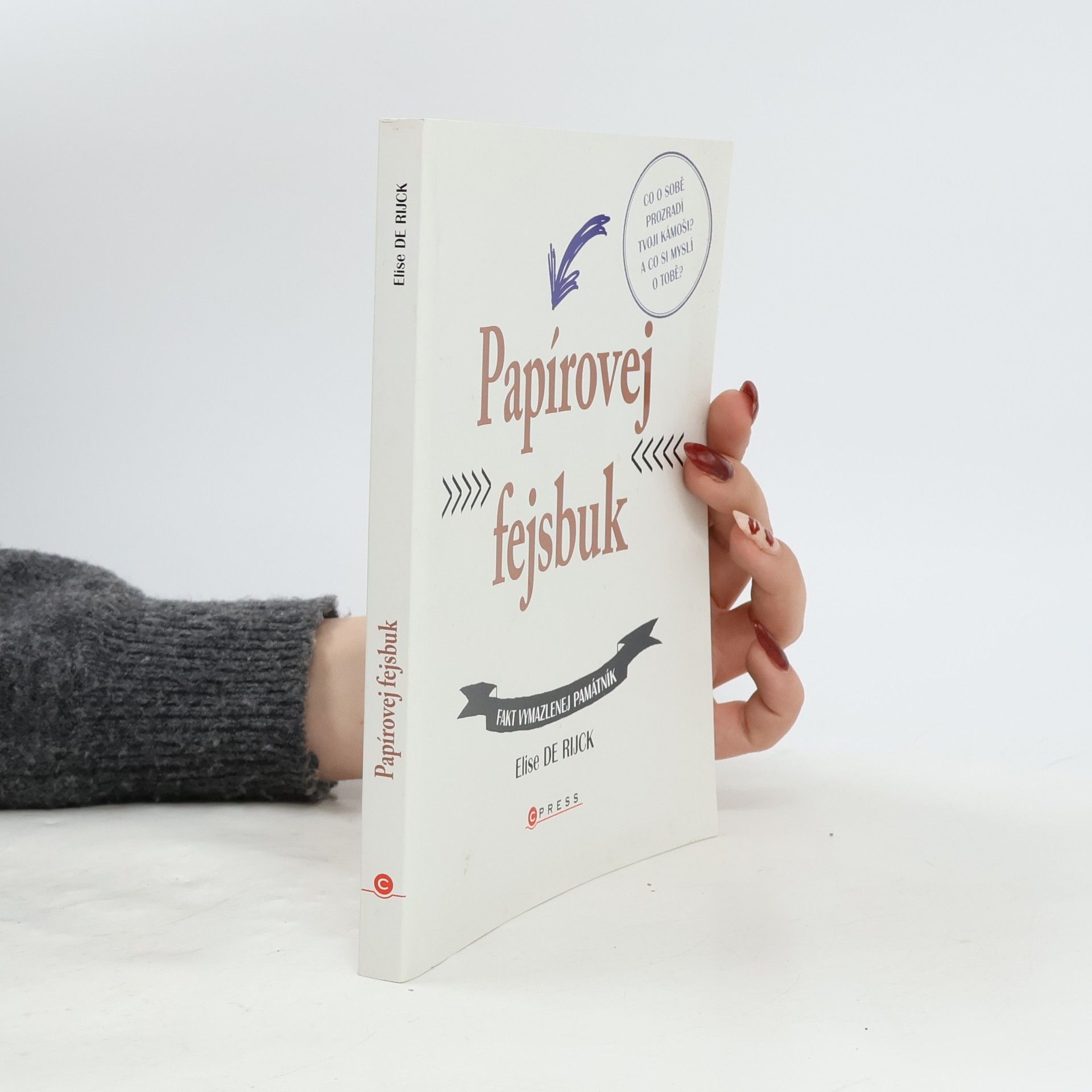 Elise de Rijck Papírovej fejsbuk : co o sobě prozdradí tvoji kámoši? : a co si myslí o tobě? : pro mladé i staré