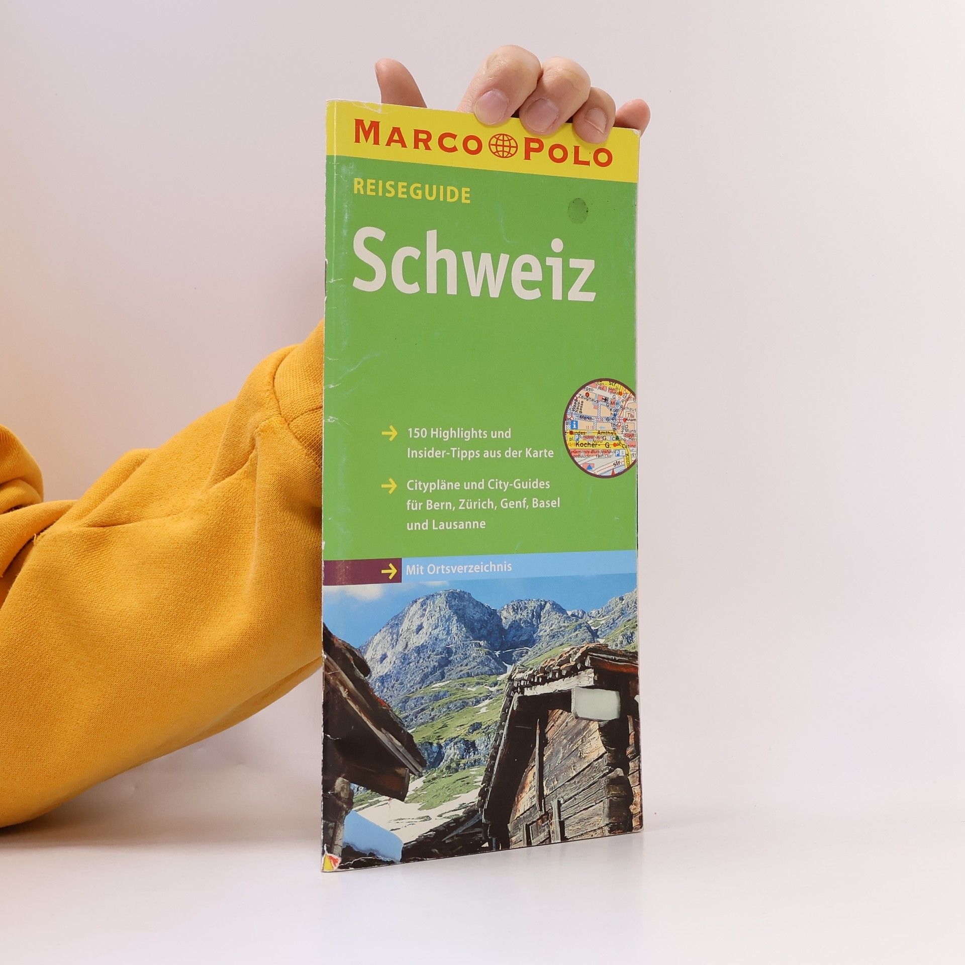 Various authors Marco Polo Autokarte plus Reiseguide Schweiz 1:303 000