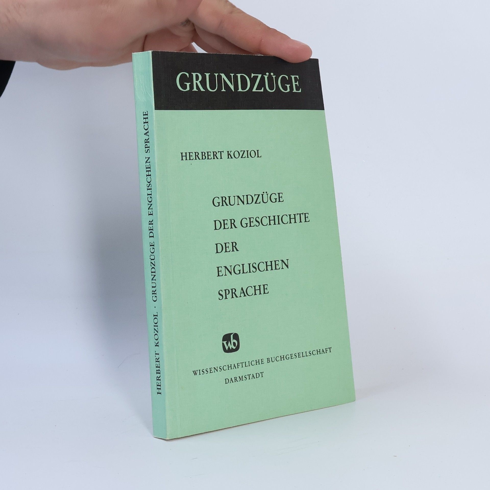 Herbert Koziol Grundzüge der Geschichte der englischen Sprache