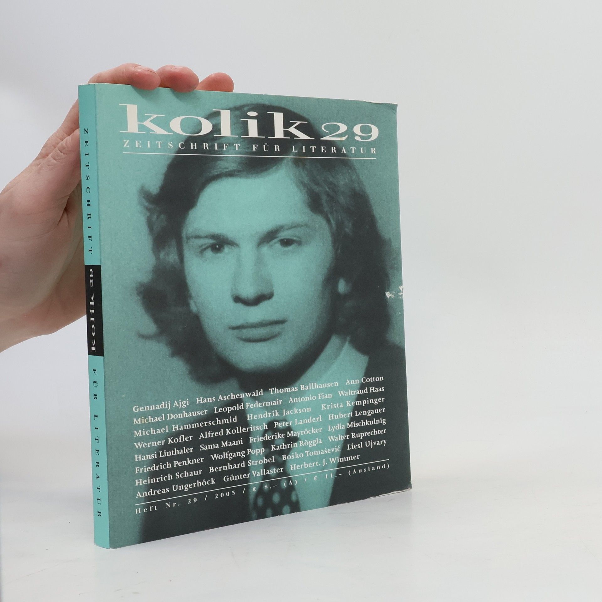 Various authors Kolik 29/2005. Zeitschrift für Literatur