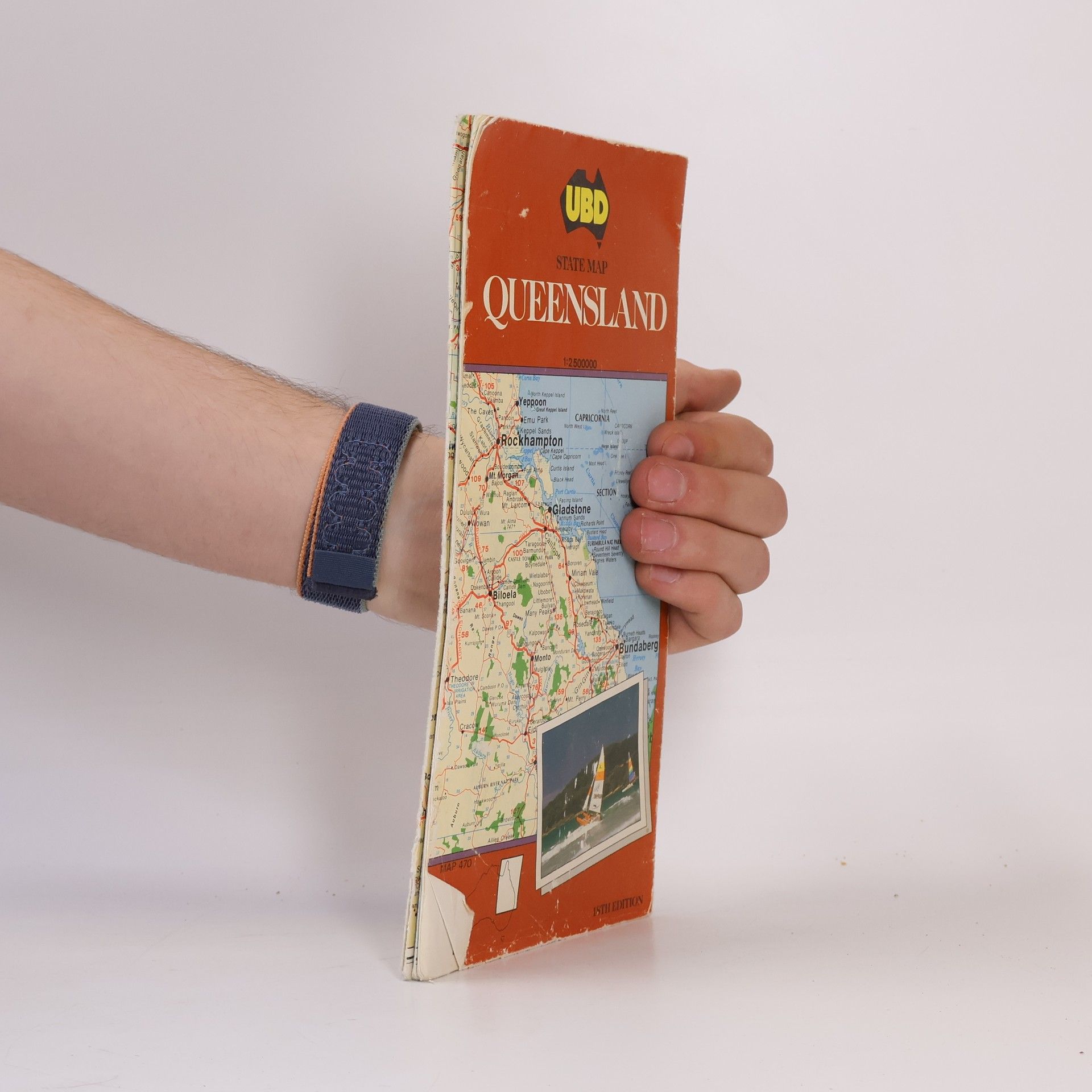 Kolektiv autorů UBD State map. Queensland 1:2500000