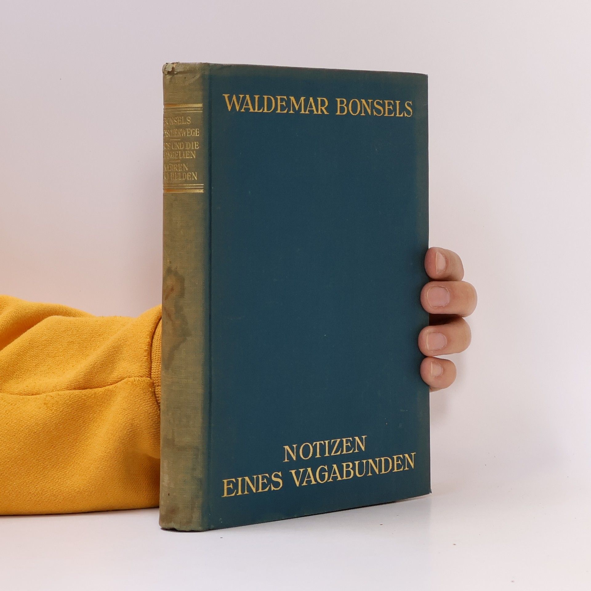 Waldemar Bonsels Notizen eines Vagabunden