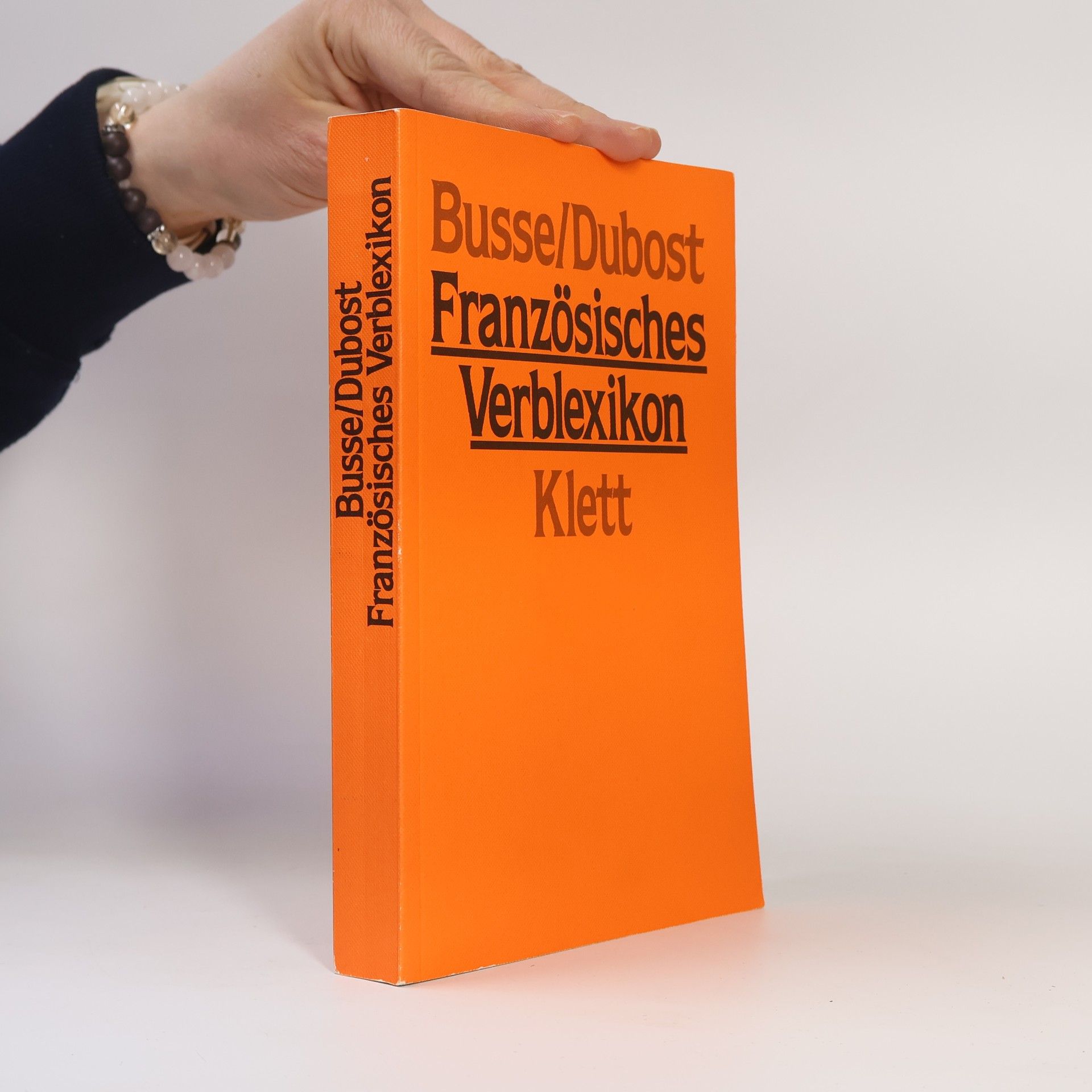 Winfried Busse Französisches Verblexikon