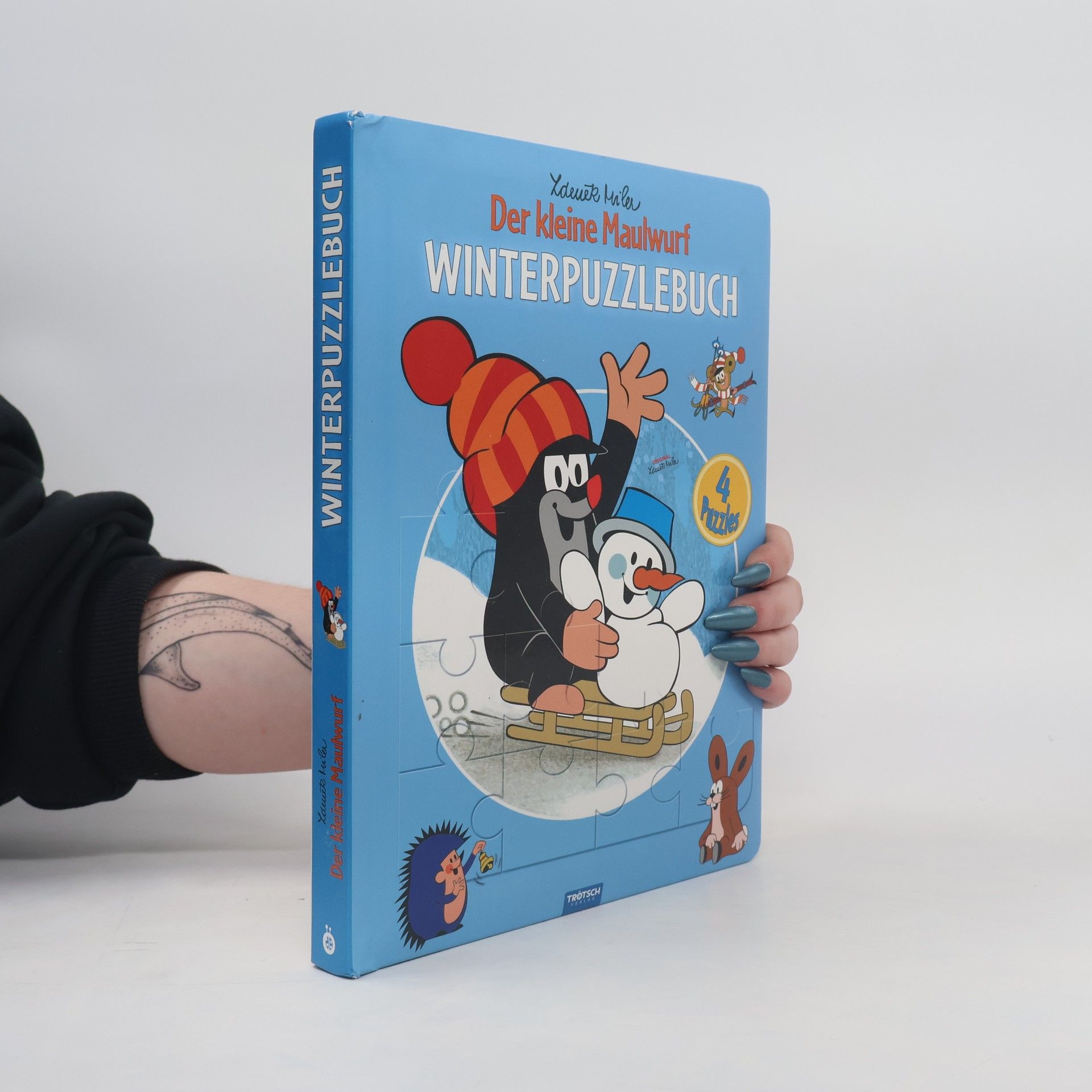 Zdeněk Miler Der kleine Maulwurf - Winterpuzzlebuch