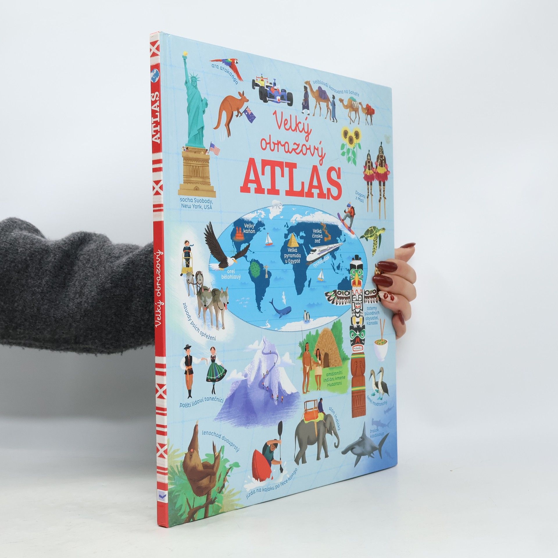 Emily Bone Velký obrazový atlas světa