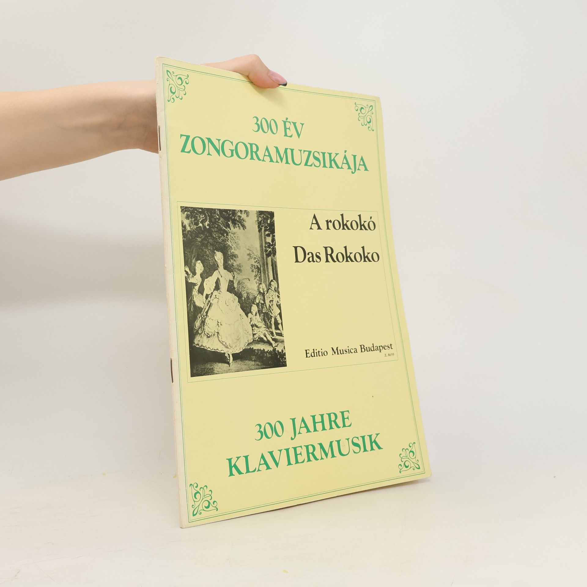 Gábor Kováts A rokokó. Das Rokoko. The Rococo