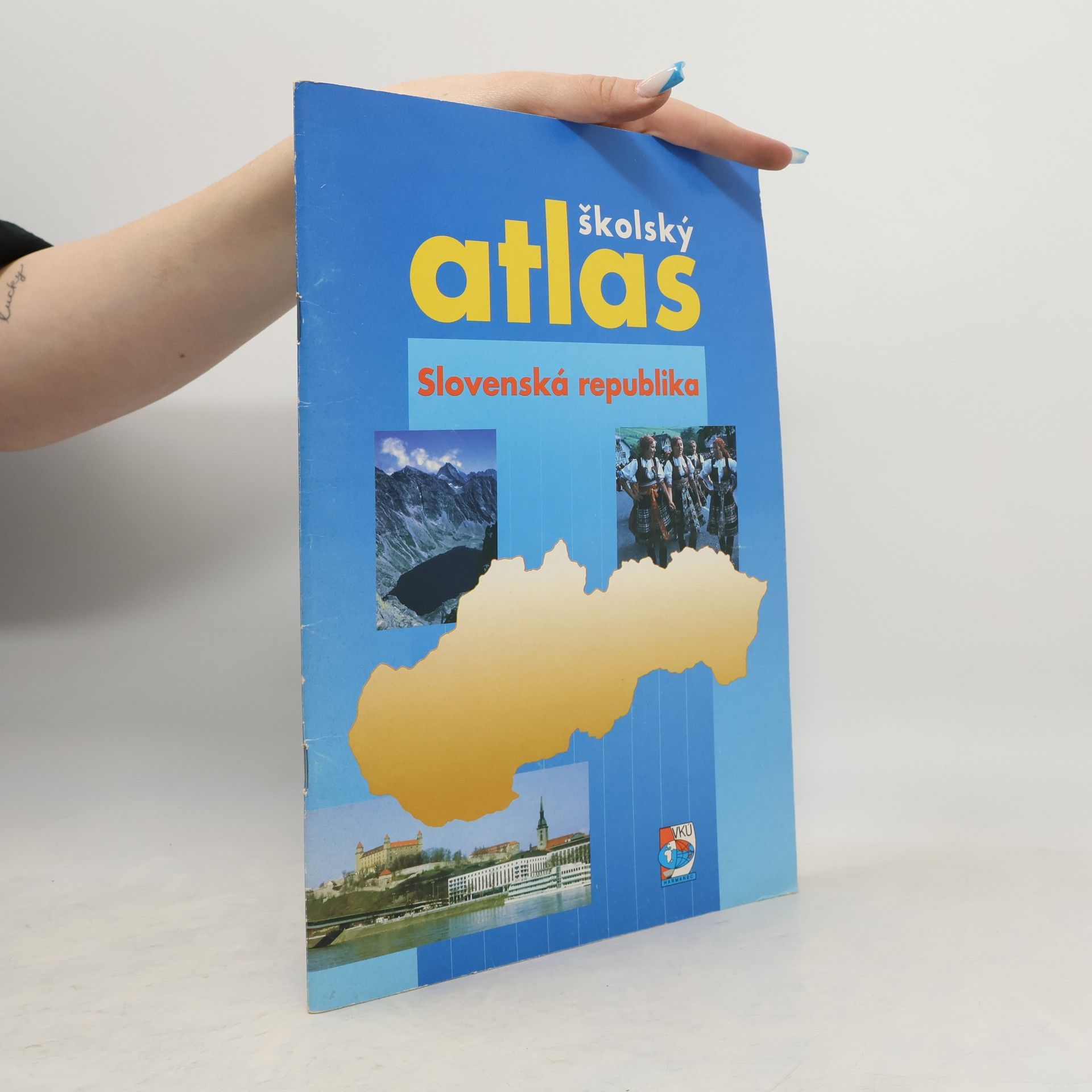 Viliam Lauko Školský atlas - Slovenská republika