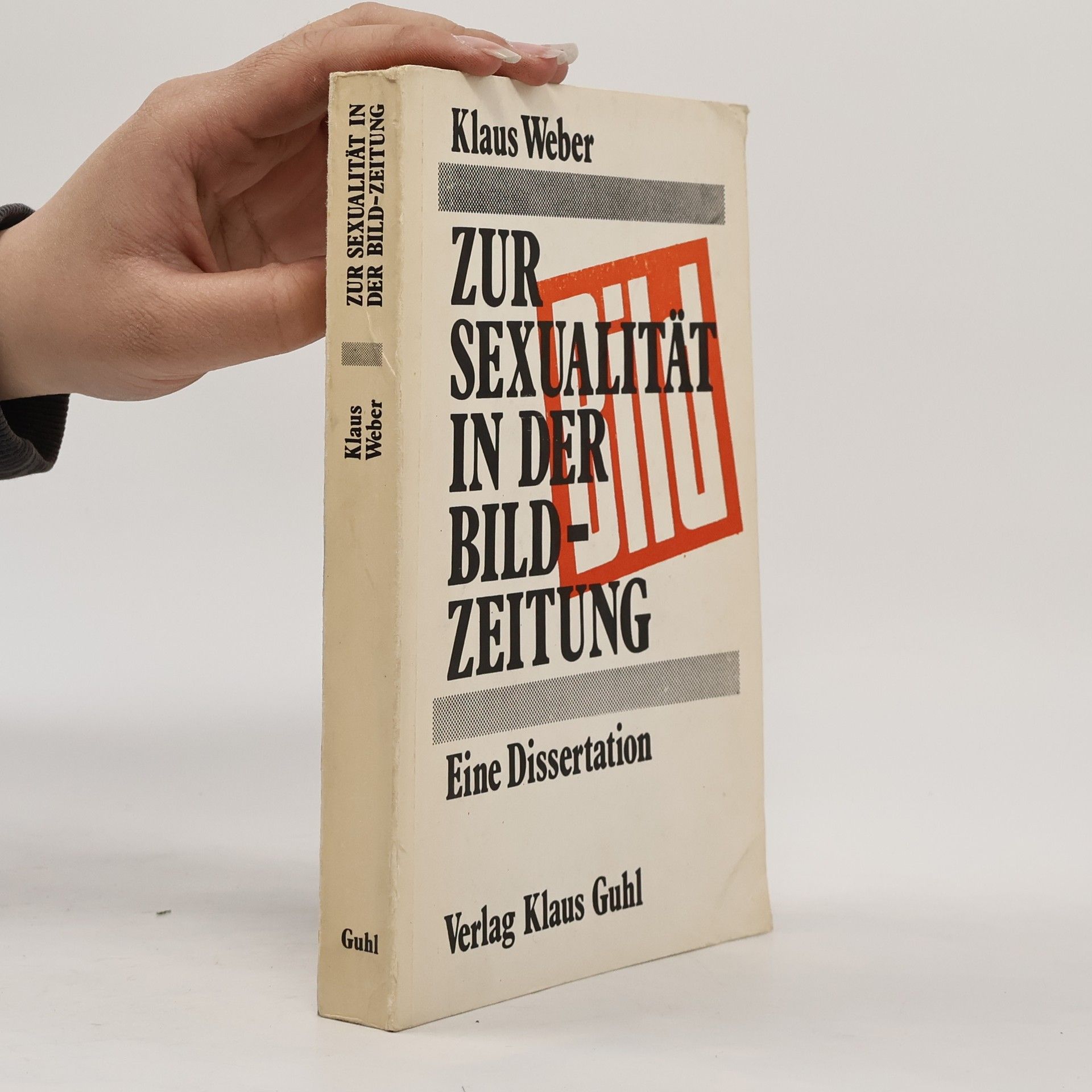 Klaus Weber Die Sprache der Sexualität in der BILD-Zeitung