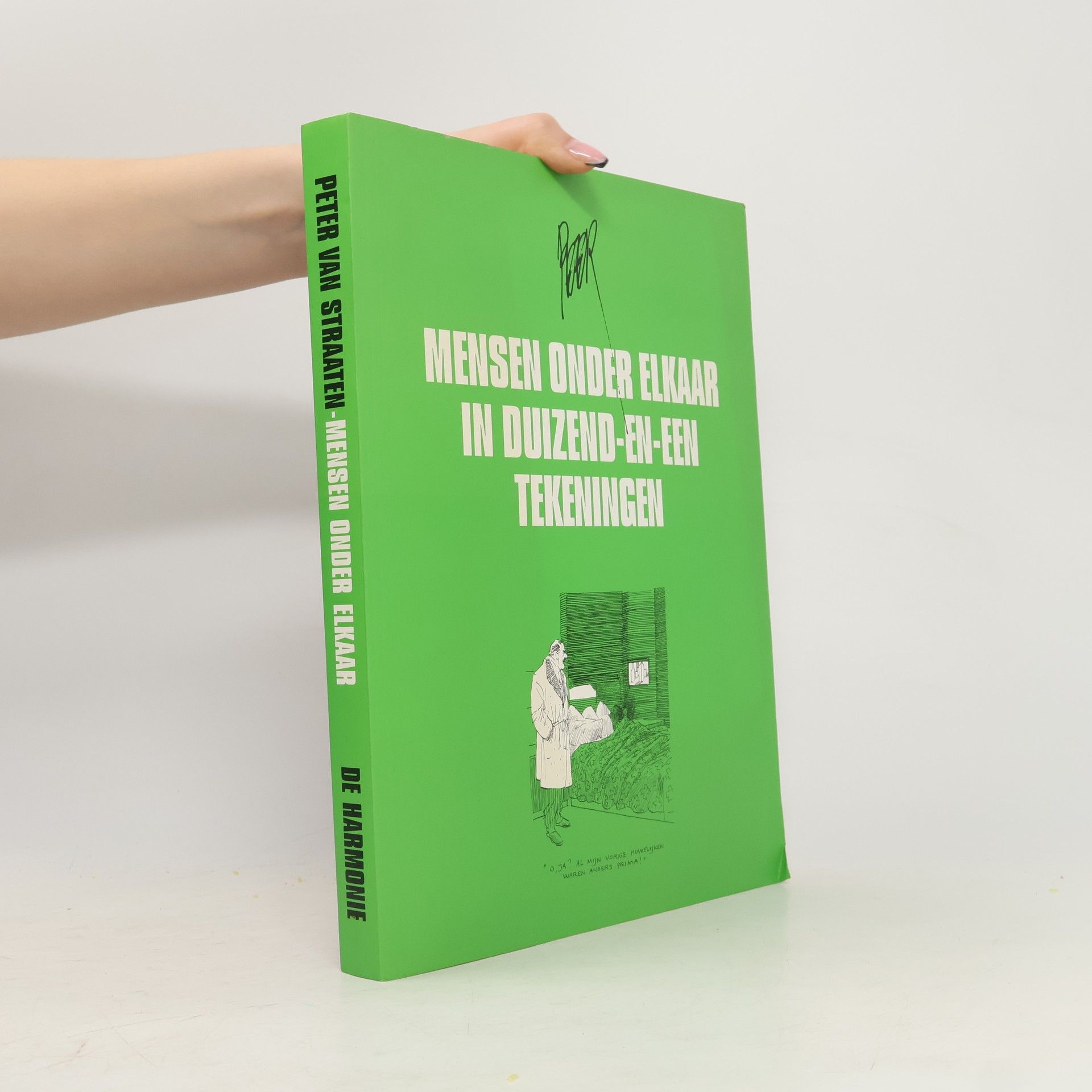 Peter van Straaten Mensen onder elkaar in duizend-en-één tekeningen