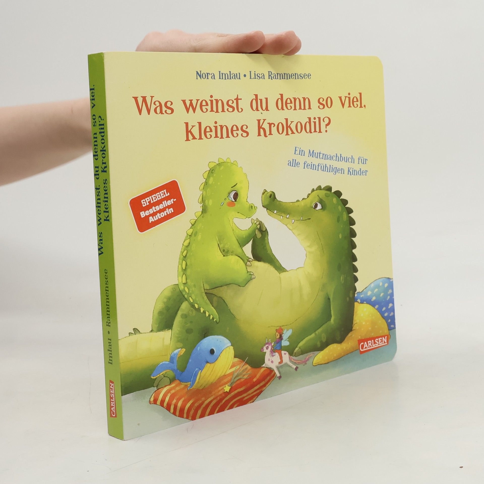 Was weinst du denn so viel, kleines Krokodil?