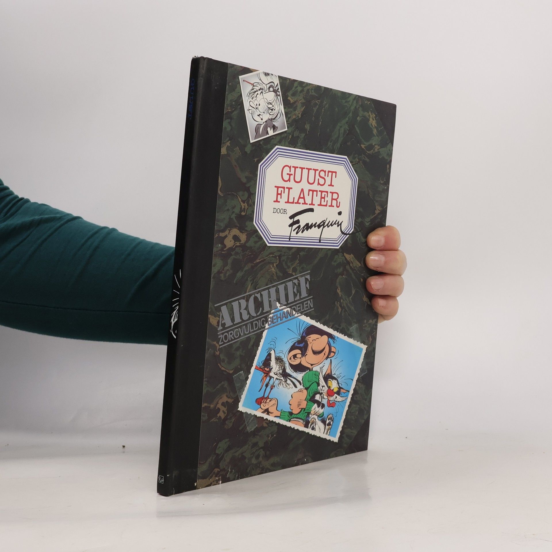 Guust Flater, archief zorgvuldig behandelen